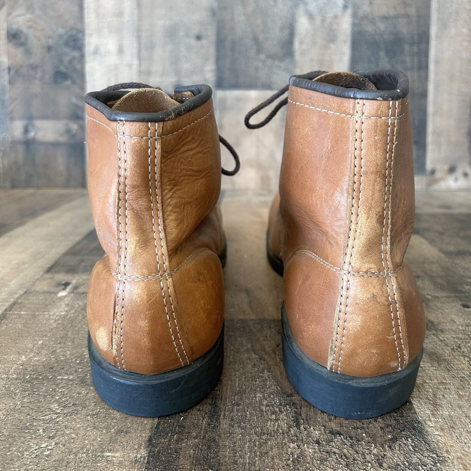 Chippewa Chippewa Vintage Steel Toe Brown Ankle Work Boots Mens 12 Size US 12 / EU 45 - 9 Thumbnail