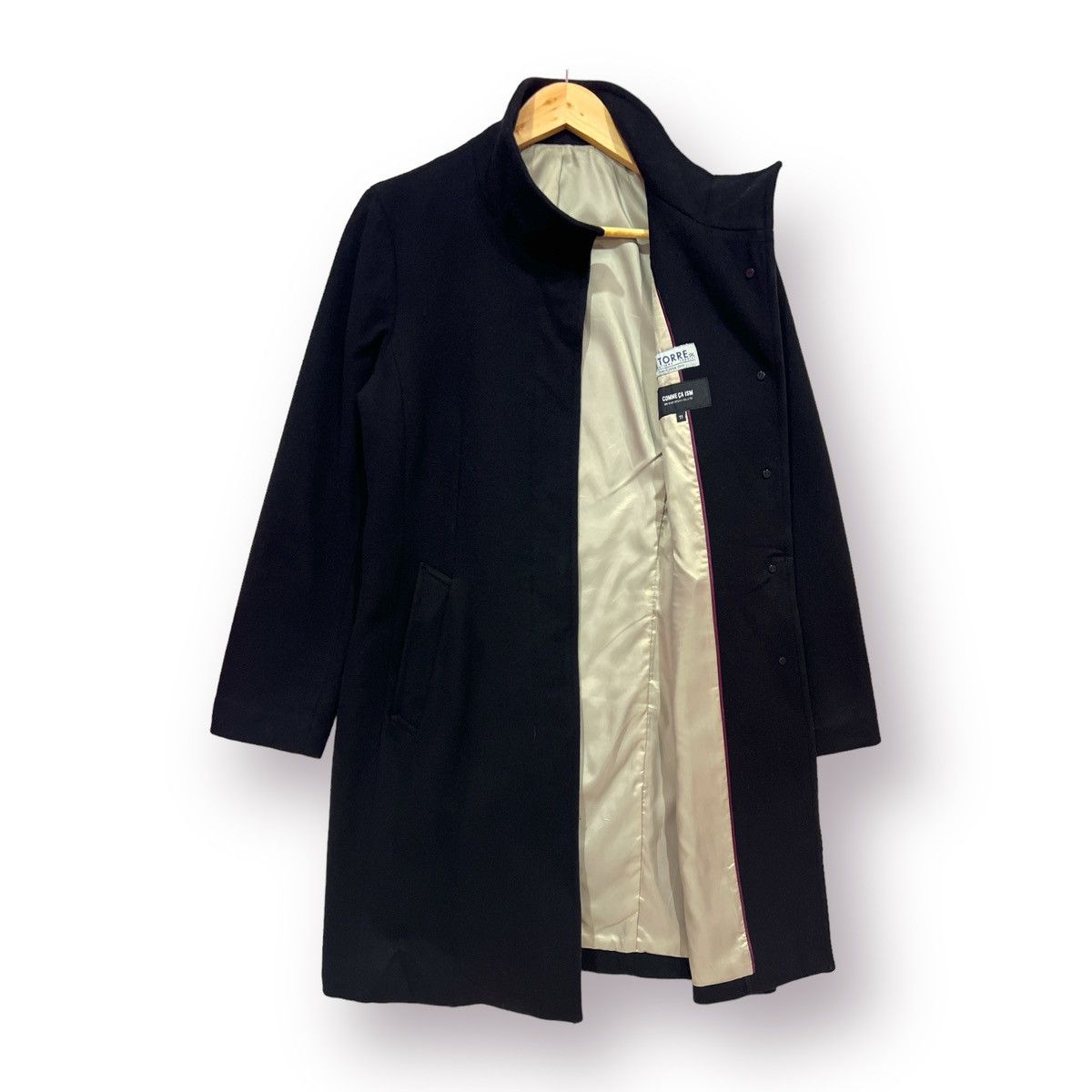 Comme Ca Ism Comme Ca Ism La Torre wool long coat Size US S / EU 44-46 / 1 - 6 Thumbnail