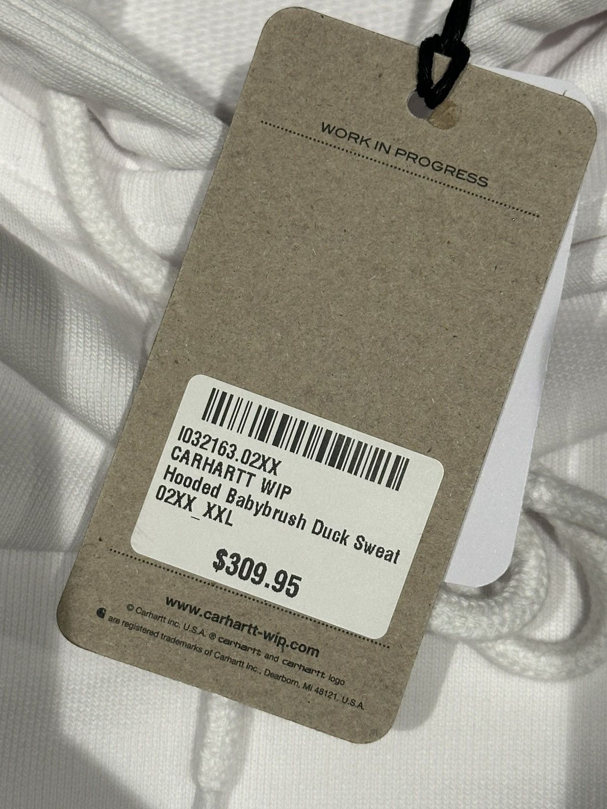 Carhartt Carhartt WIP Babybrush Hoodie XXL Size US XXL / EU 58 / 5 - 6 Thumbnail