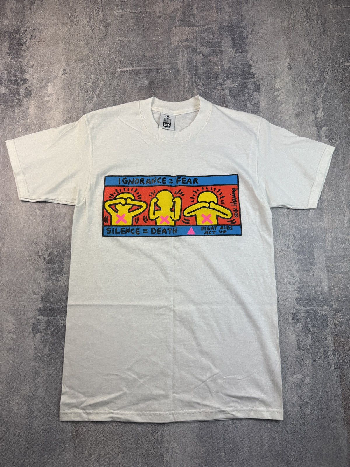 Keith Haring Keith Haring Pop Shop Art T-shirt 90s Lee Size US M / EU 48-50 / 2 - 1 Thumbnail
