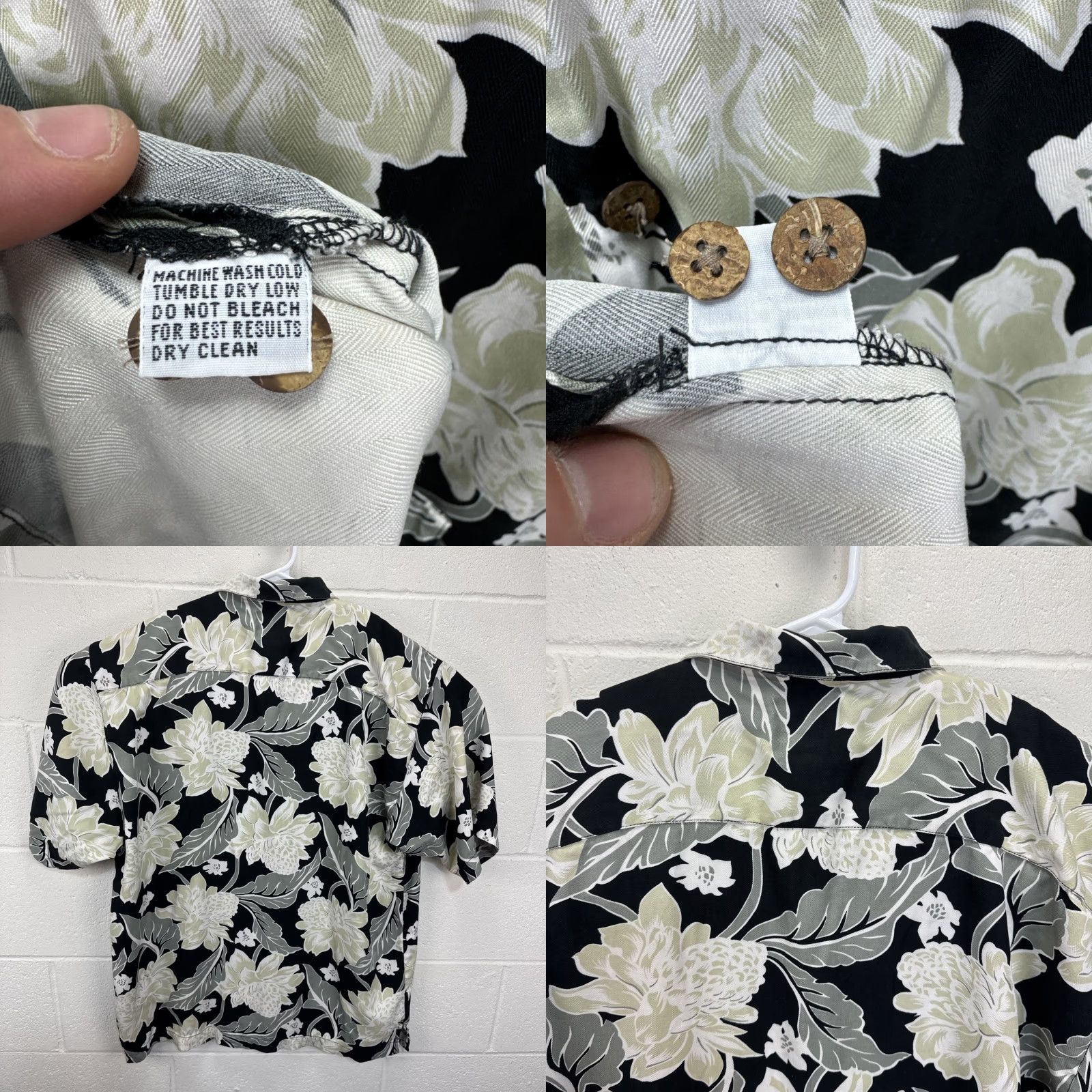 Tommy Bahama Tommy Bahama Floral Silk Button-Down Camp Shirt Mens Large Multicolor Hawaiian Beach Size US L / EU 52-54 / 3 - 8 Thumbnail