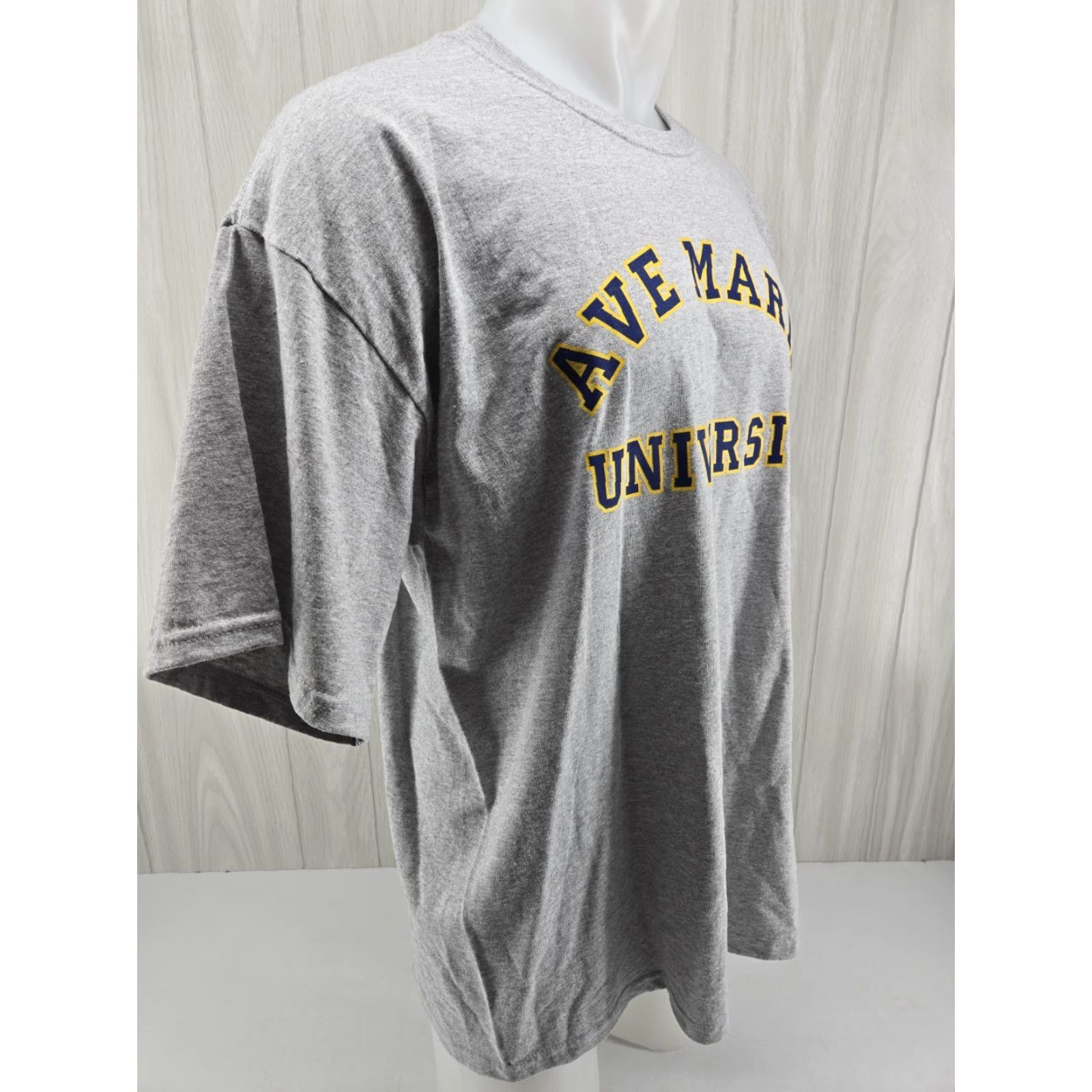 Gildan VINTAGE Ave Maria University Gildan T Shirt Gray XL Mens University 90s Size US XL / EU 56 / 4 - 6 Thumbnail