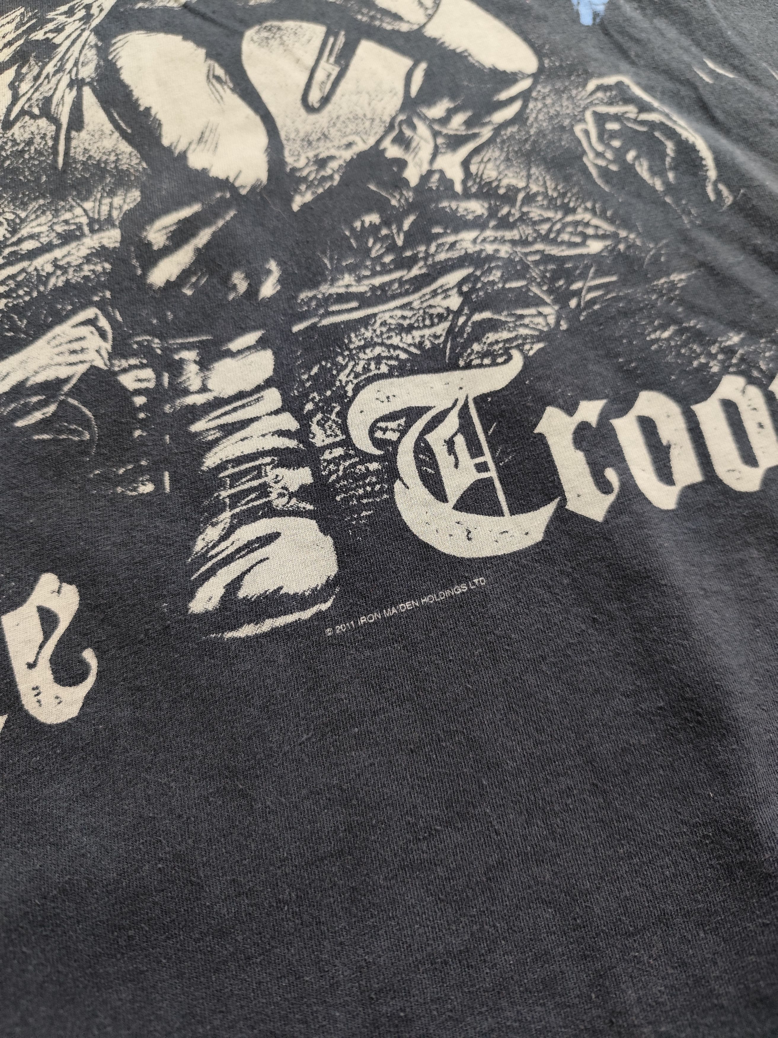 Band Tees × Iron Maiden × Vintage Streetwear music metal Iron Maiden vintage rock band tee Size US L / EU 52-54 / 3 - 2 Thumbnail