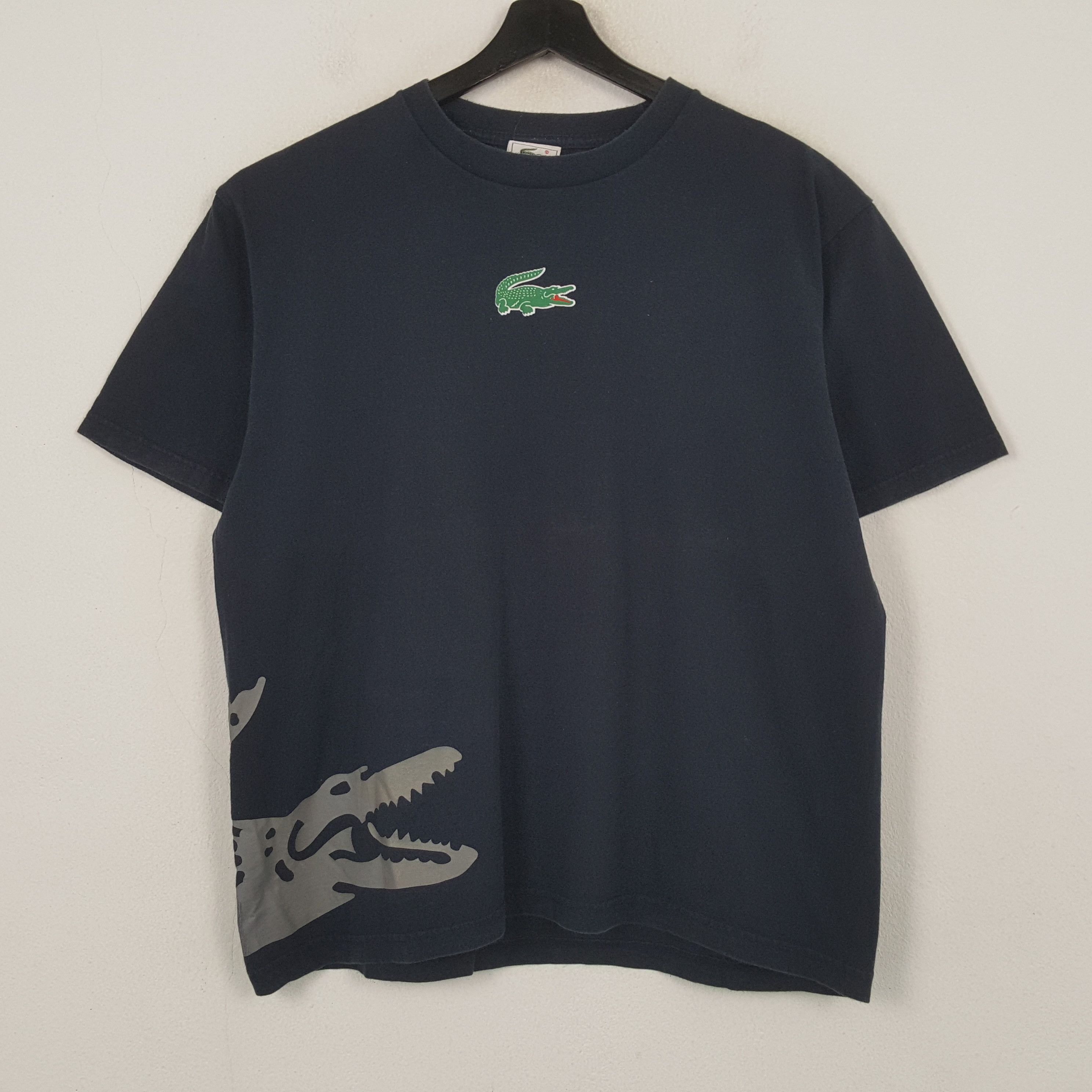 Lacoste Lacoste Logo Spellout Design Tshirt RR24 Size US L / EU 52-54 / 3 - 3 Thumbnail