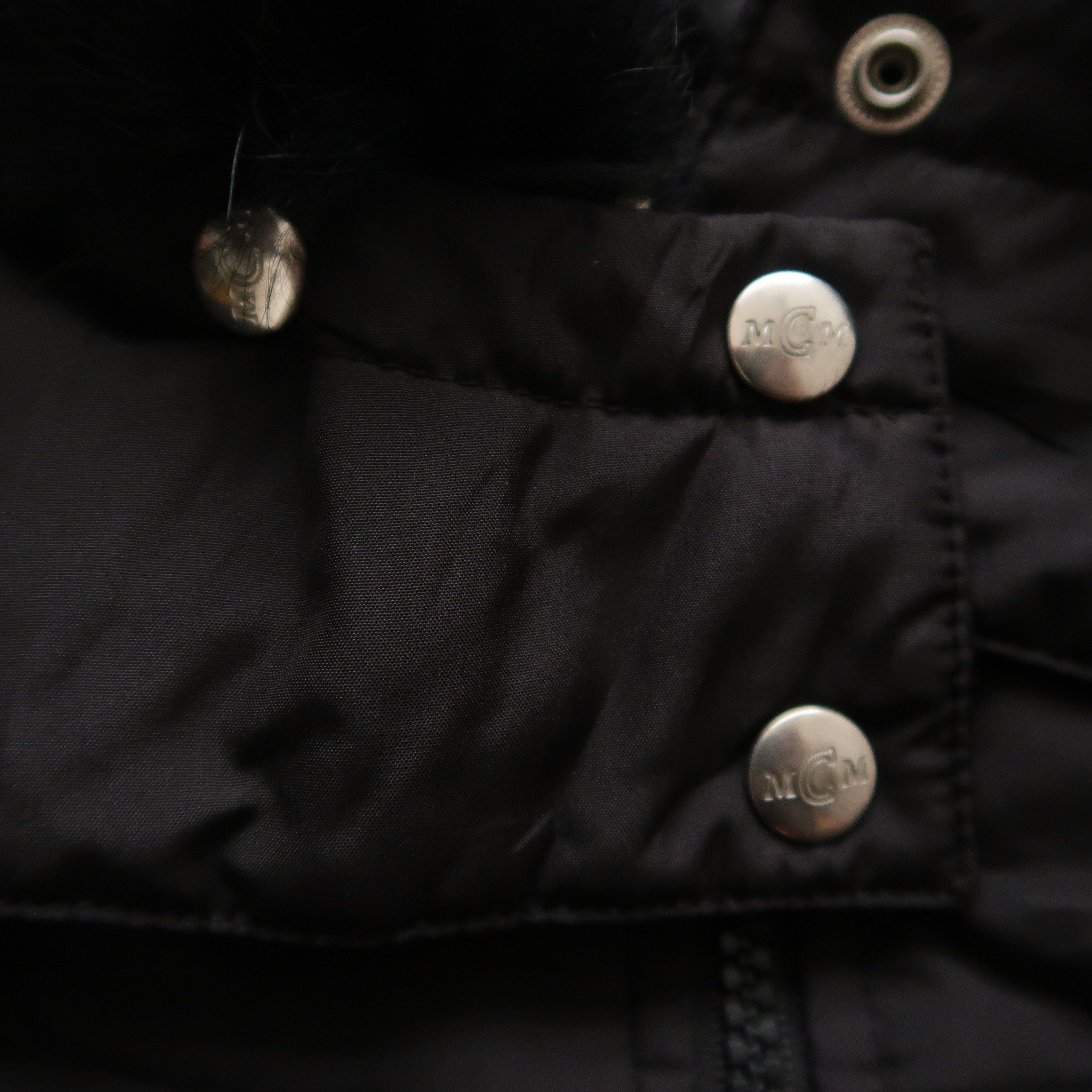 MCM 1990s MCM OTC Padded Down Jacket Fur Faux Size L / US 10 / IT 46 - 8 Thumbnail
