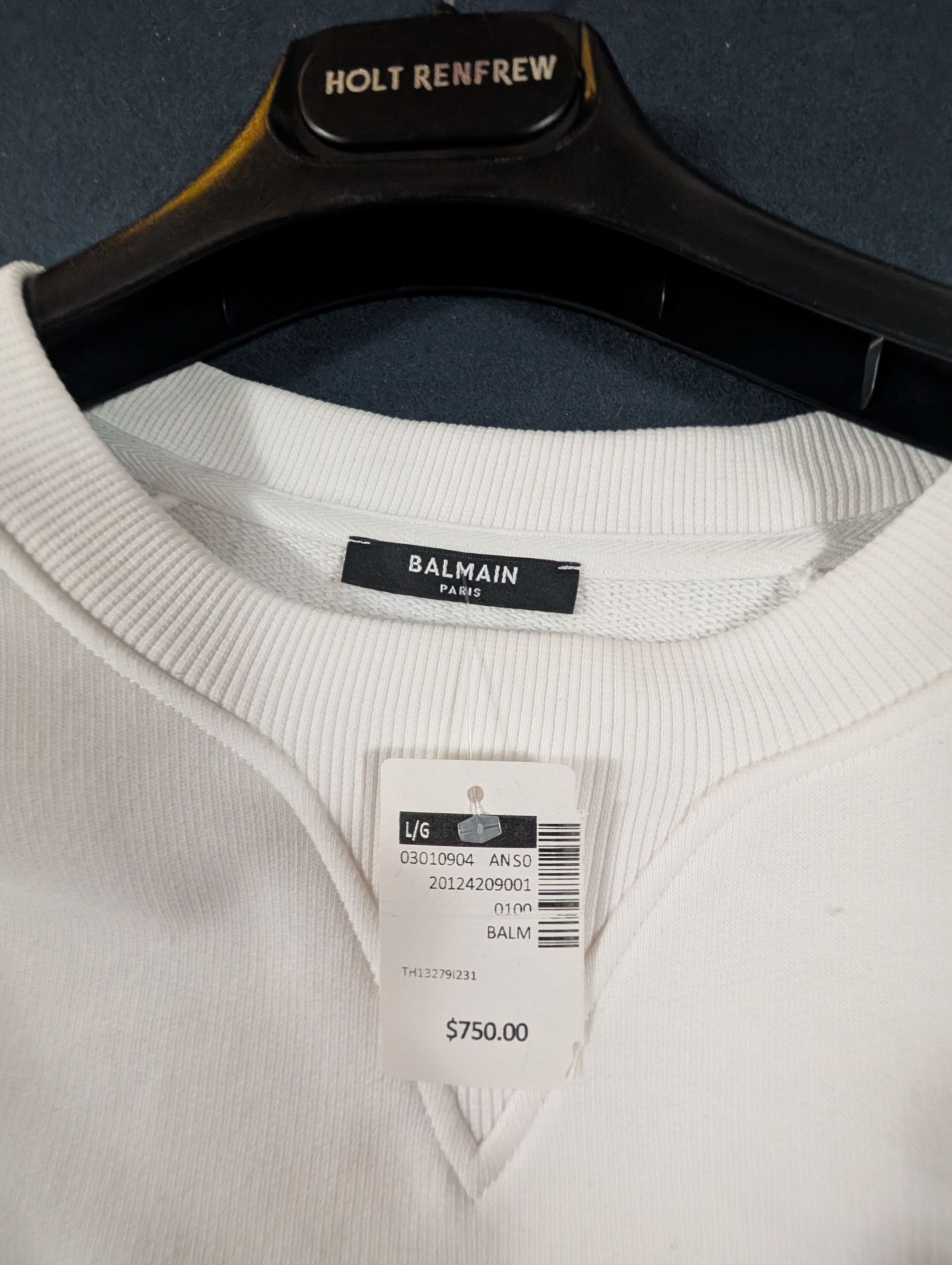 Balmain NWT Balmain Sweater Size US L / EU 52-54 / 3 - 3 Thumbnail
