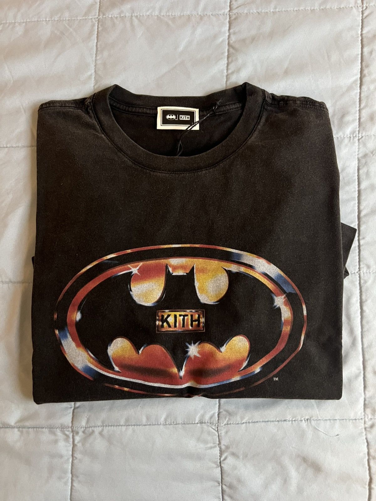 KITH キス Batman バットマン 1989 Justice Vintage Tシャツ KITH - Kith x Batman Classic Vintage Tee XLサイズの通販 by