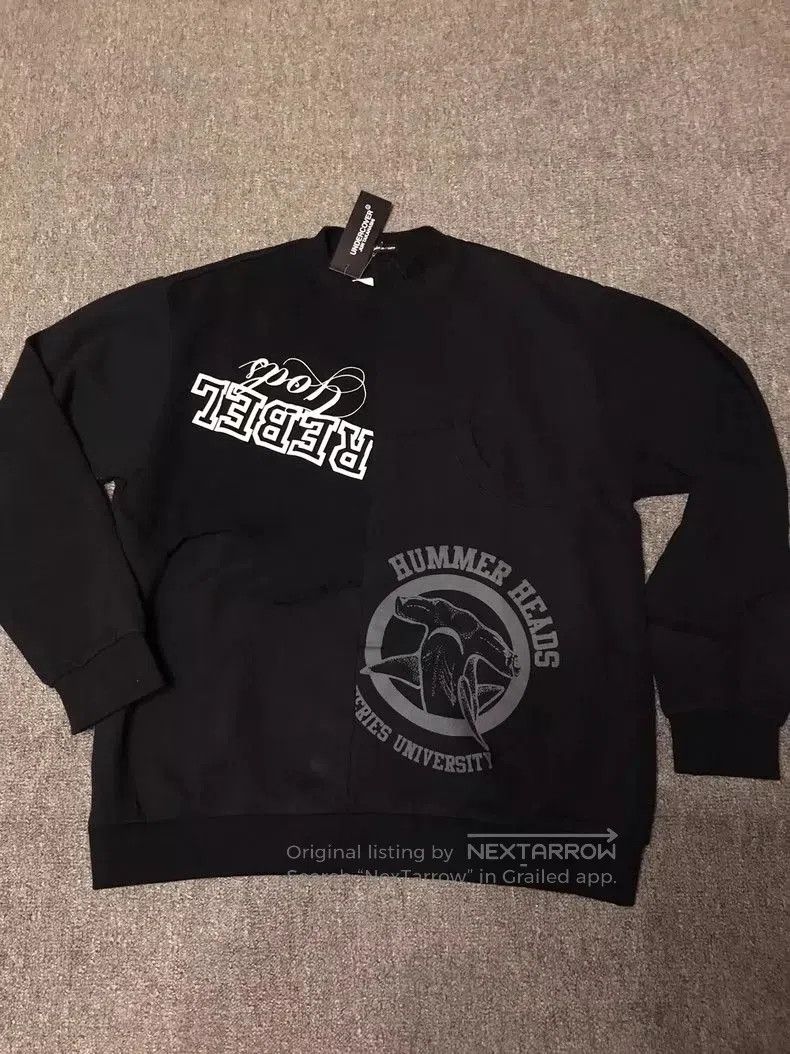 Undercover UNDERCOVER Black Crewneck Sweatshirt Size US M / EU 48-50 / 2 - 3 Thumbnail