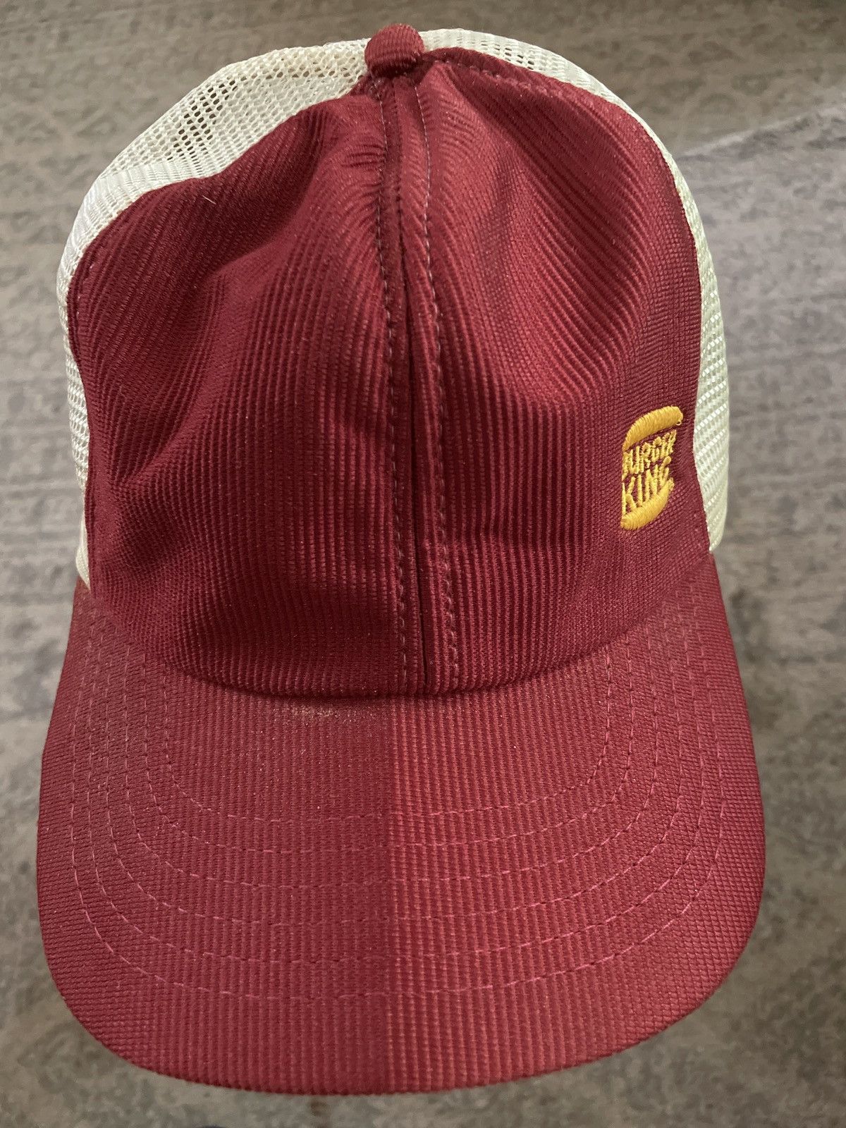 Vintage BURGER KING HAT cap uniform crew 1970-1990 SnapBack Vintage Size ONE SIZE - 1 Thumbnail