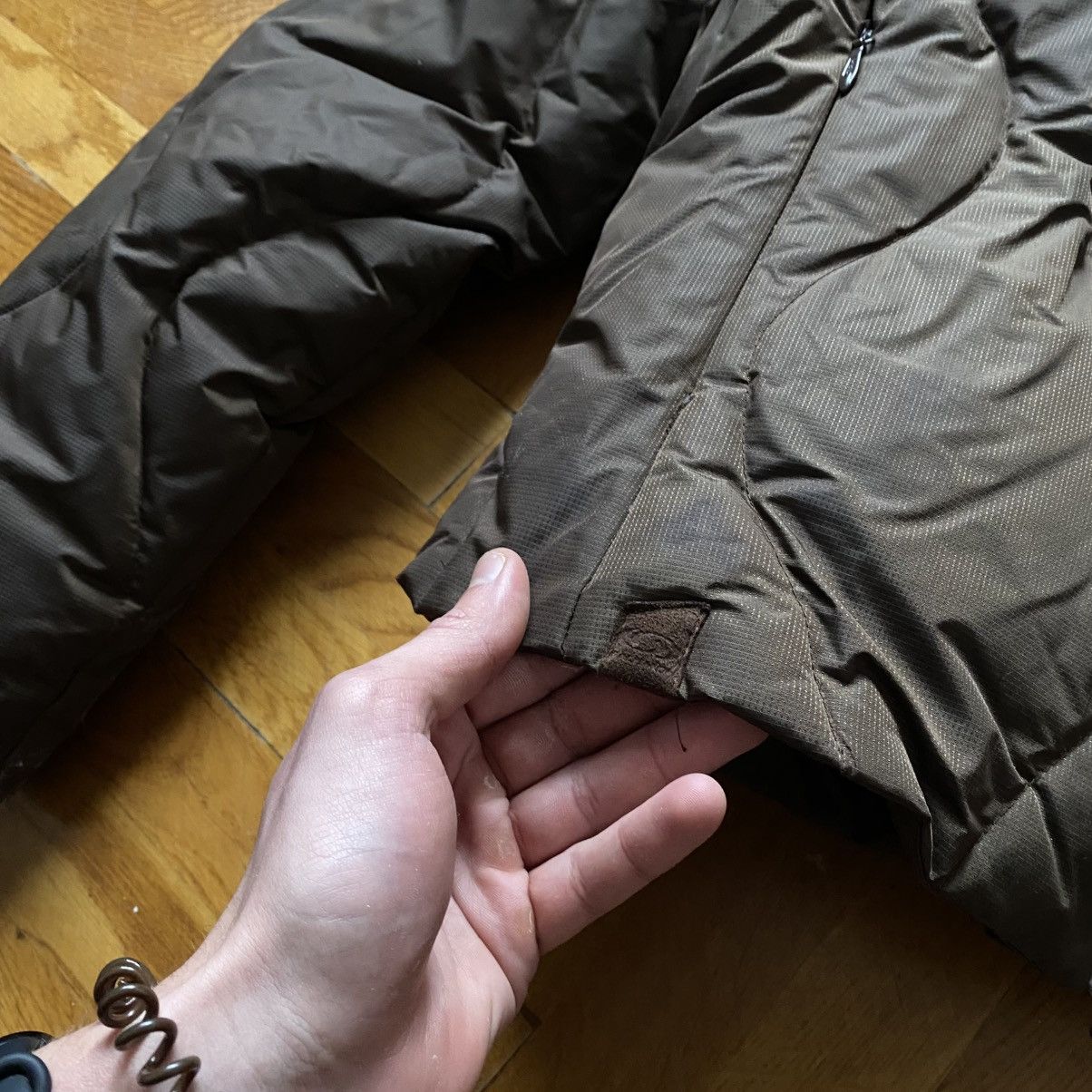 Salomon SALOMON Y2K BROWN DOWN PUFFER JACKET Size M / US 6-8 / IT 42-44 - 7 Thumbnail