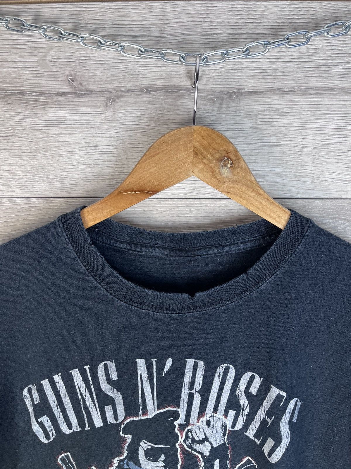 Fruit Of The Loom Vintage men’s merch Guns N’roses 1991s size Xl Size US XL / EU 56 / 4 - 7 Thumbnail