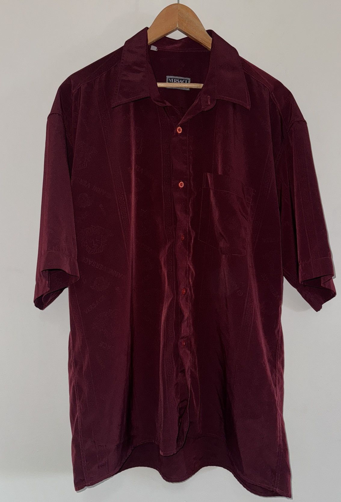 Versace Vintage Versace V2 Classic Shirt Size US XXL / EU 58 / 5 - 1 Thumbnail