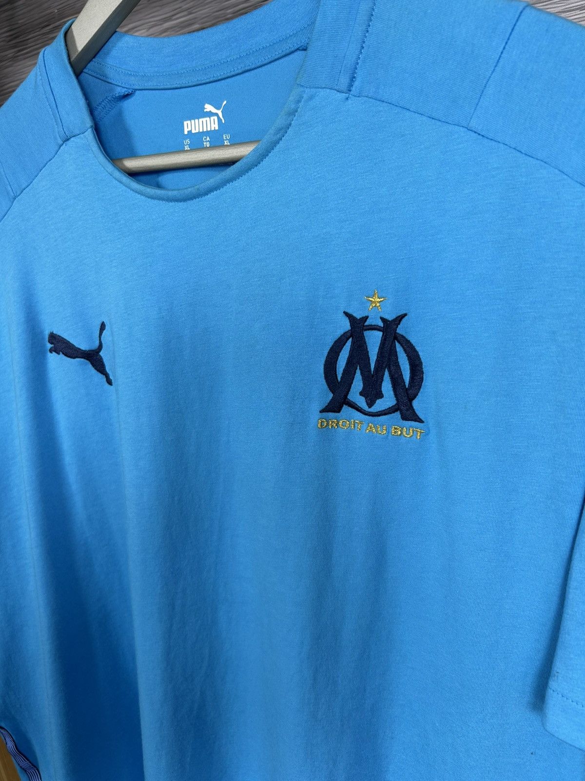 Puma Puma Olympique de Marseille Football T-Shirt Size XL Size US XL / EU 56 / 4 - 3 Thumbnail