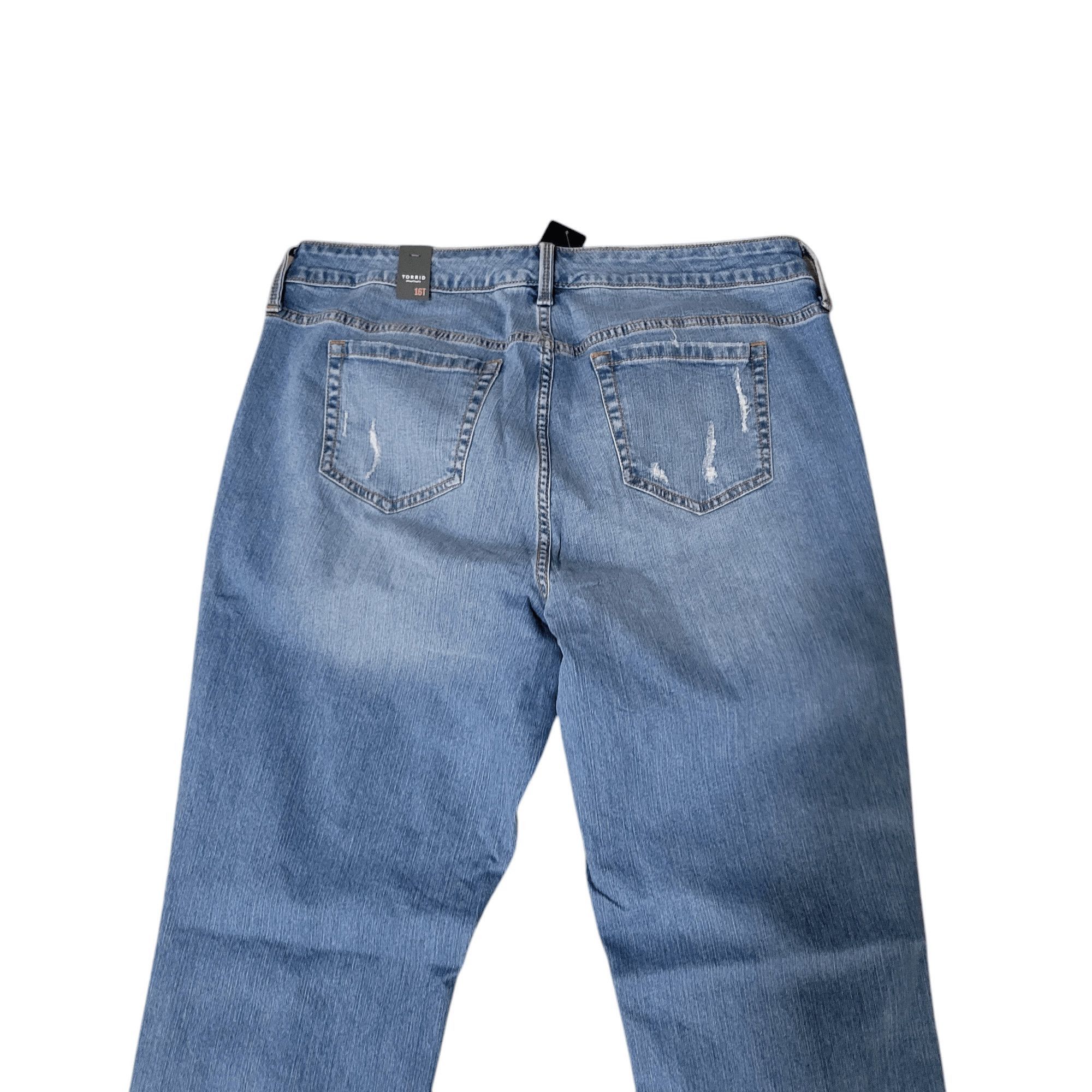 Torrid Torrid Perfect Boyfriend Ankle Vintage Stretch Jeans 16T Size 38" / US 16 / IT 52 - 6 Thumbnail