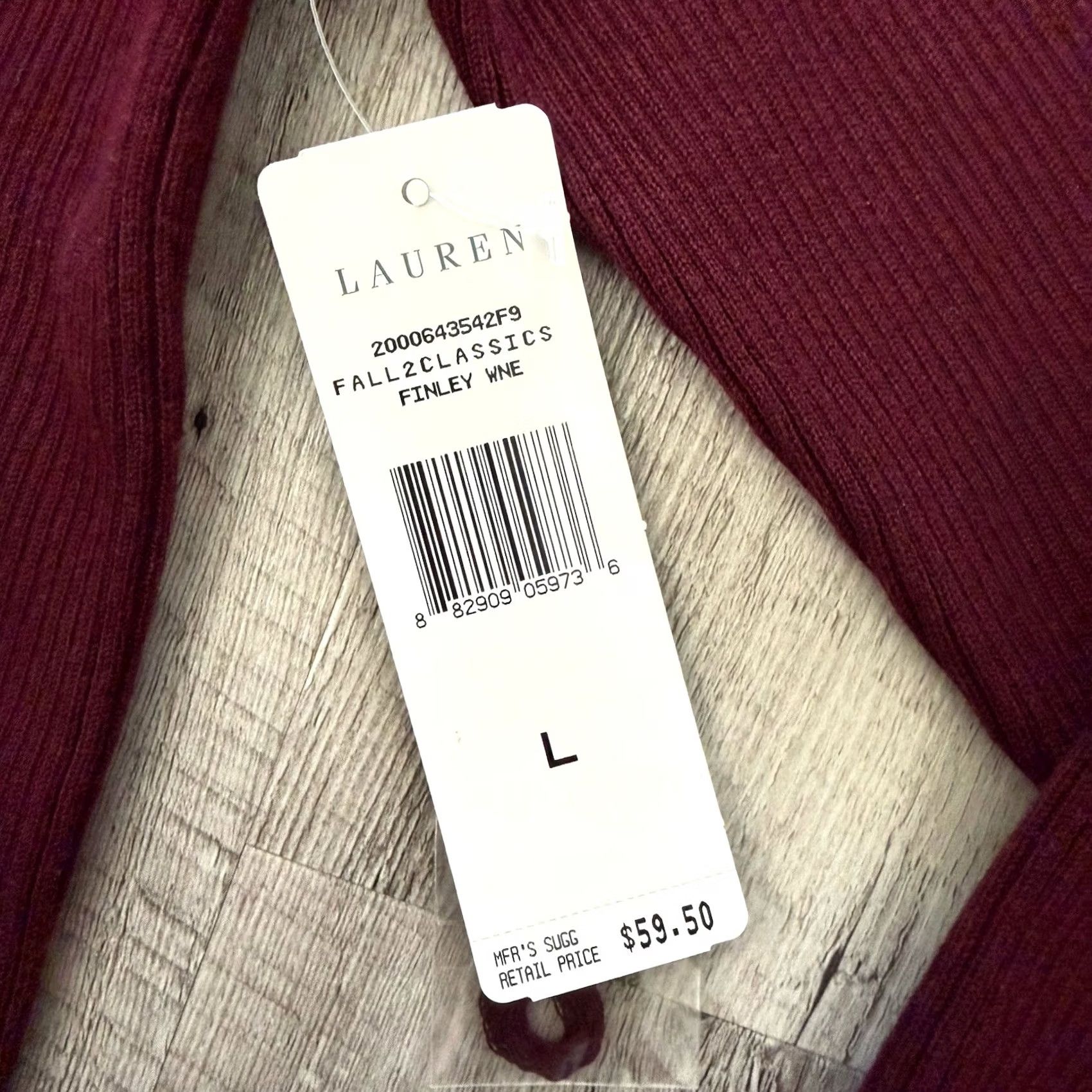 Ralph Lauren VINTAGE? No. Size L / US 10 / IT 46 - 2 Thumbnail