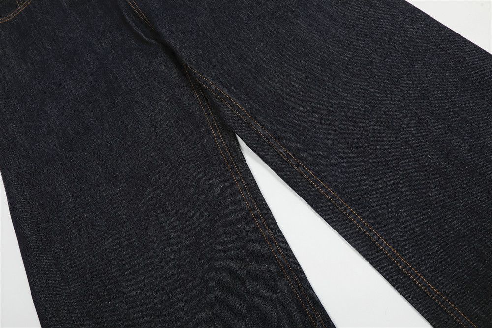 Japanese Brand × Vintage Men's loose wide-leg versatile trendy scimitar jeans y2k Size US 32 / EU 48 - 6 Thumbnail