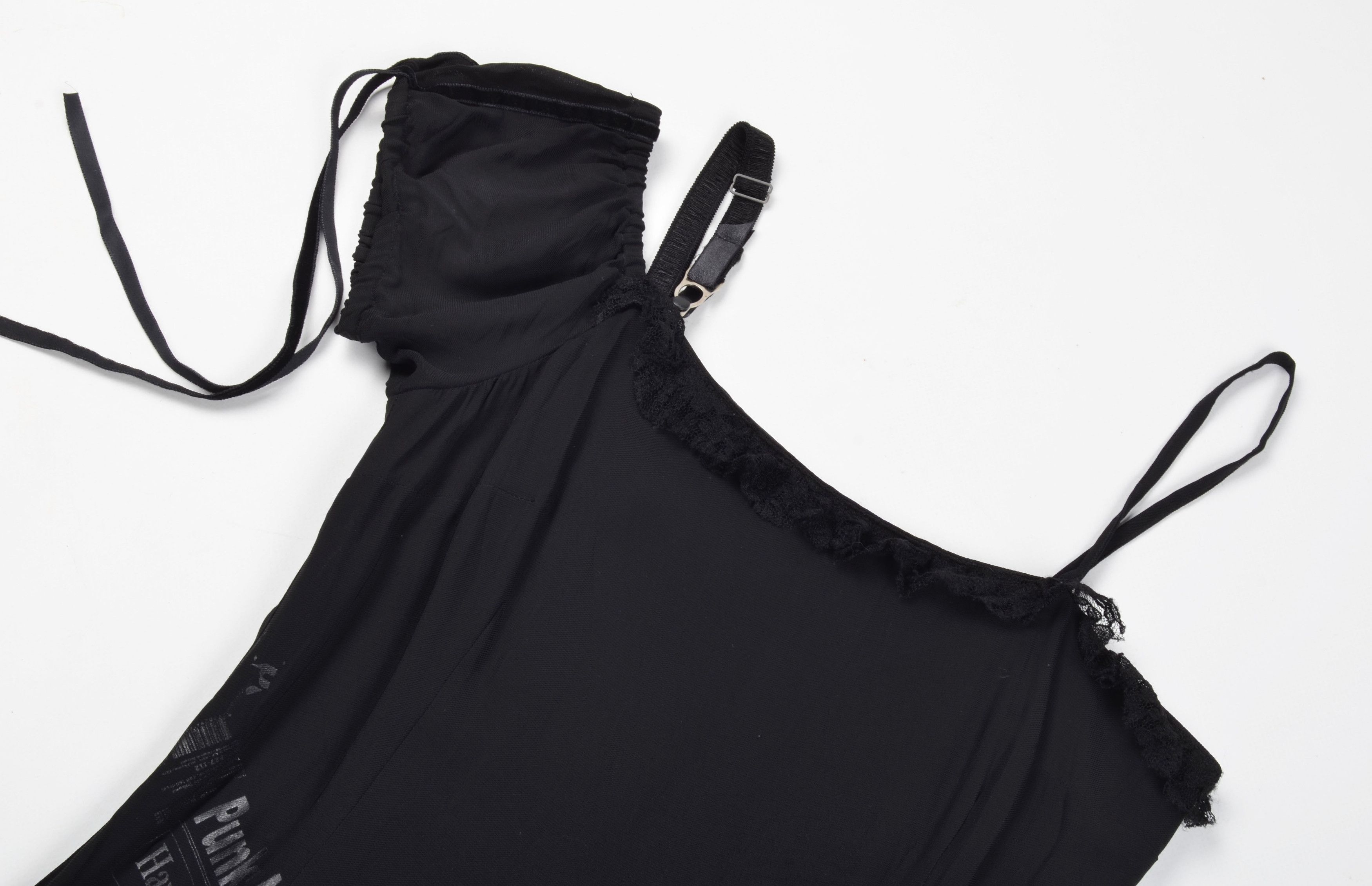 Miss Sixty Rare Killah by Miss Sixty Y2K Grunge Punk One Shoulder Dress Size S / US 4 / IT 40 - 5 Thumbnail