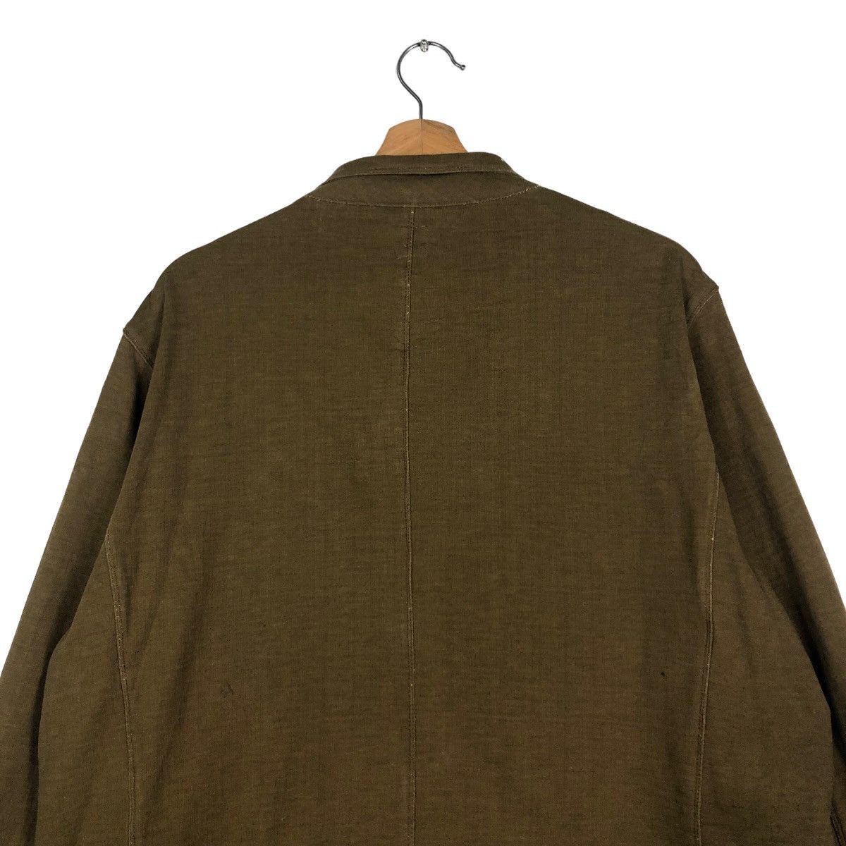 Issey Miyake 🔥NWT Vintage Chore Work Jacket DIP Double Breast Japan Size US L / EU 52-54 / 3 - 9 Thumbnail