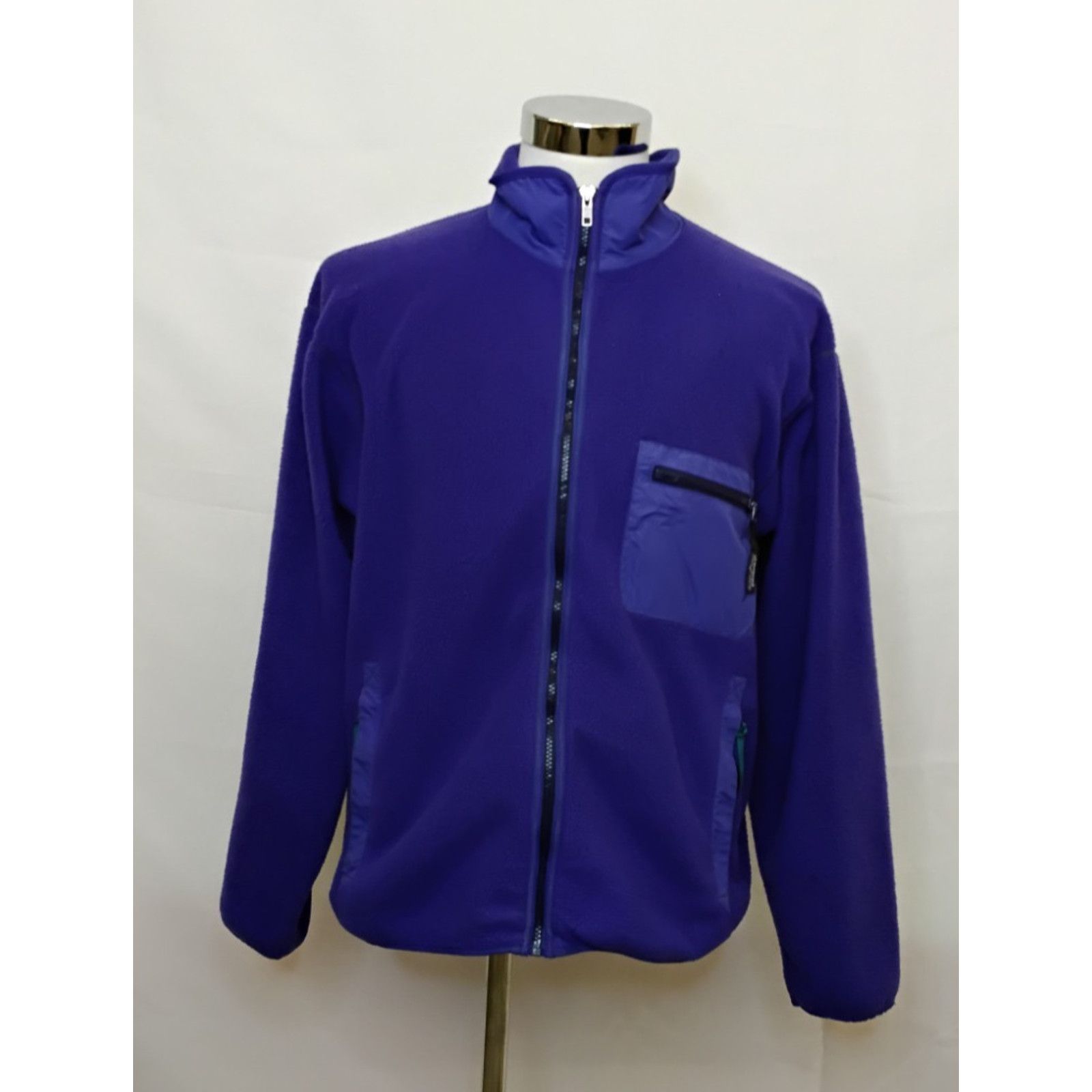 Patagonia Patagonia Fleece Jacket Men's L Purple Vintage 1990s USA Size US L / EU 52-54 / 3 - 2 Thumbnail
