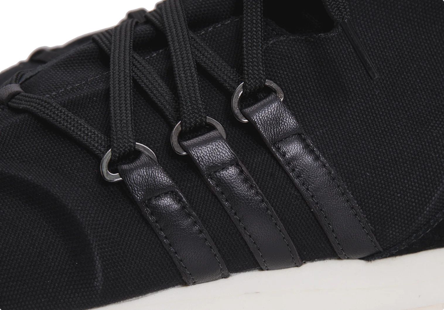 Yohji Yamamoto Yohji Yamamoto x Adidas Boxing Shoes Black White 25cm Size US 7.5 / EU 40-41 - 7 Thumbnail
