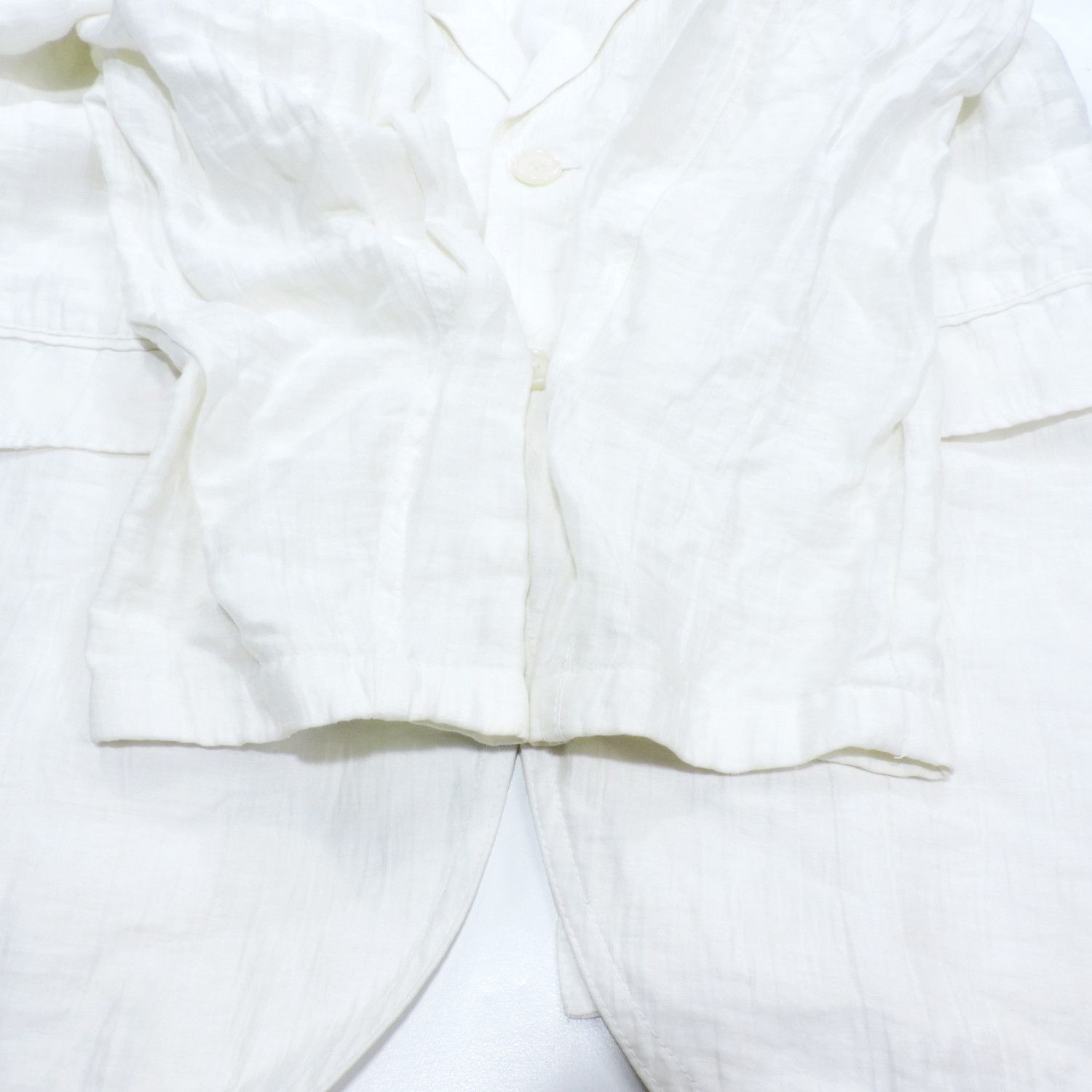 Japanese Brand A.POLE STORY WHITE BLAZER Size 40R - 16 Thumbnail