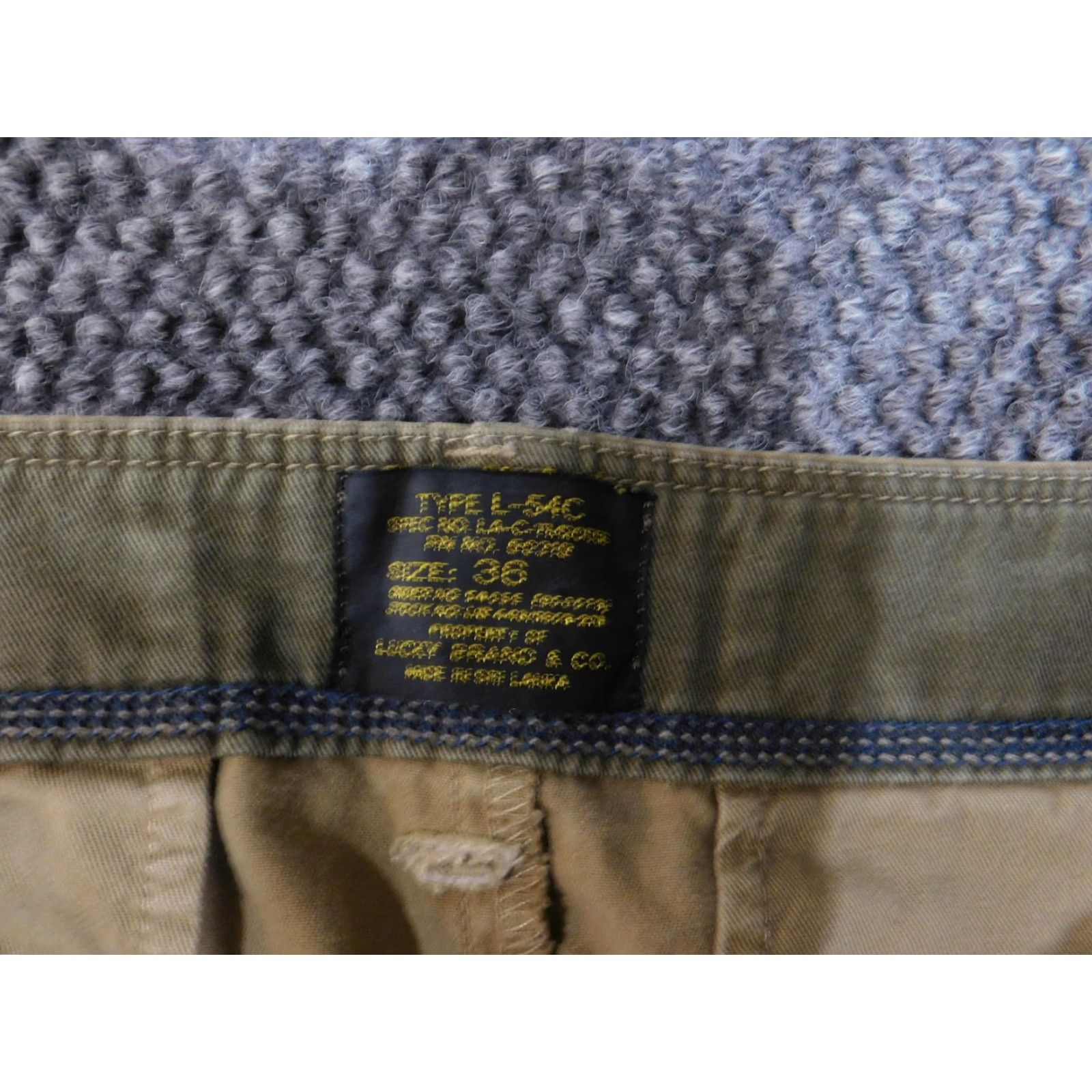 Lucky Brand Lucky Brand Shorts Mens 38 Khaki Cargo Pockets Outdoor Utility Hiking Casual Size US 38 / EU 54 - 4 Thumbnail