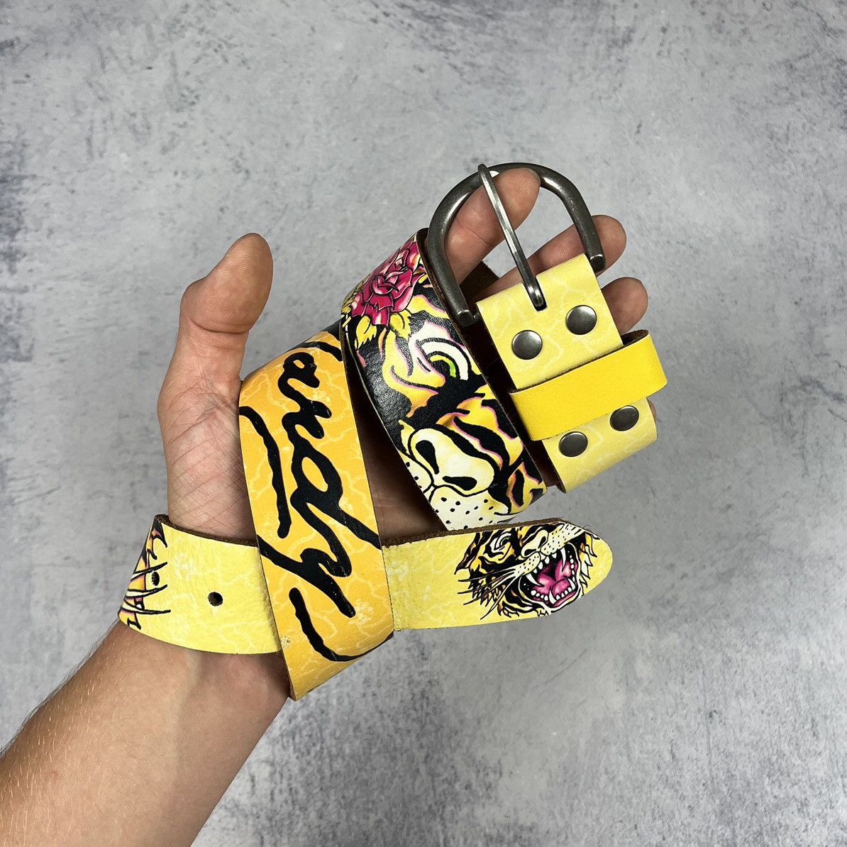 Ed Hardy × Streetwear × Vintage Vintage Ed Hardy y2k tiger  display picture 3