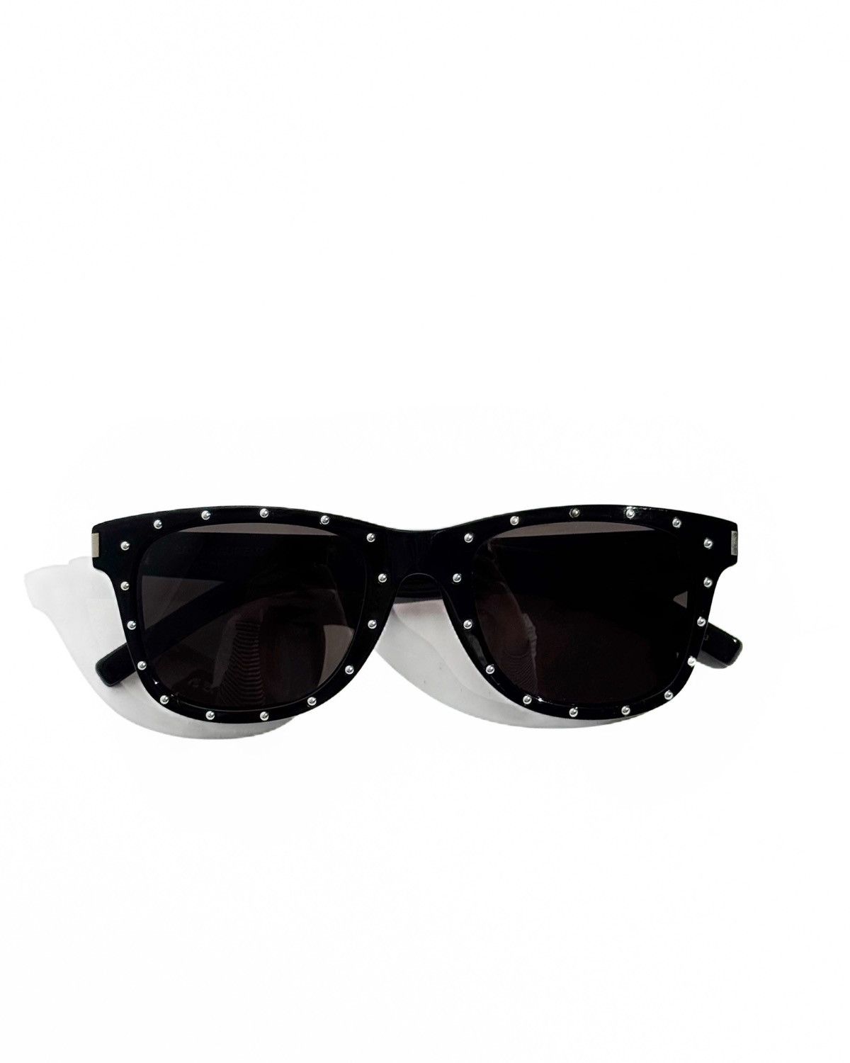 Saint Laurent Paris SS16 Saint Laurent SL51 Studded Black Sunglasses Size ONE SIZE - 3 Thumbnail