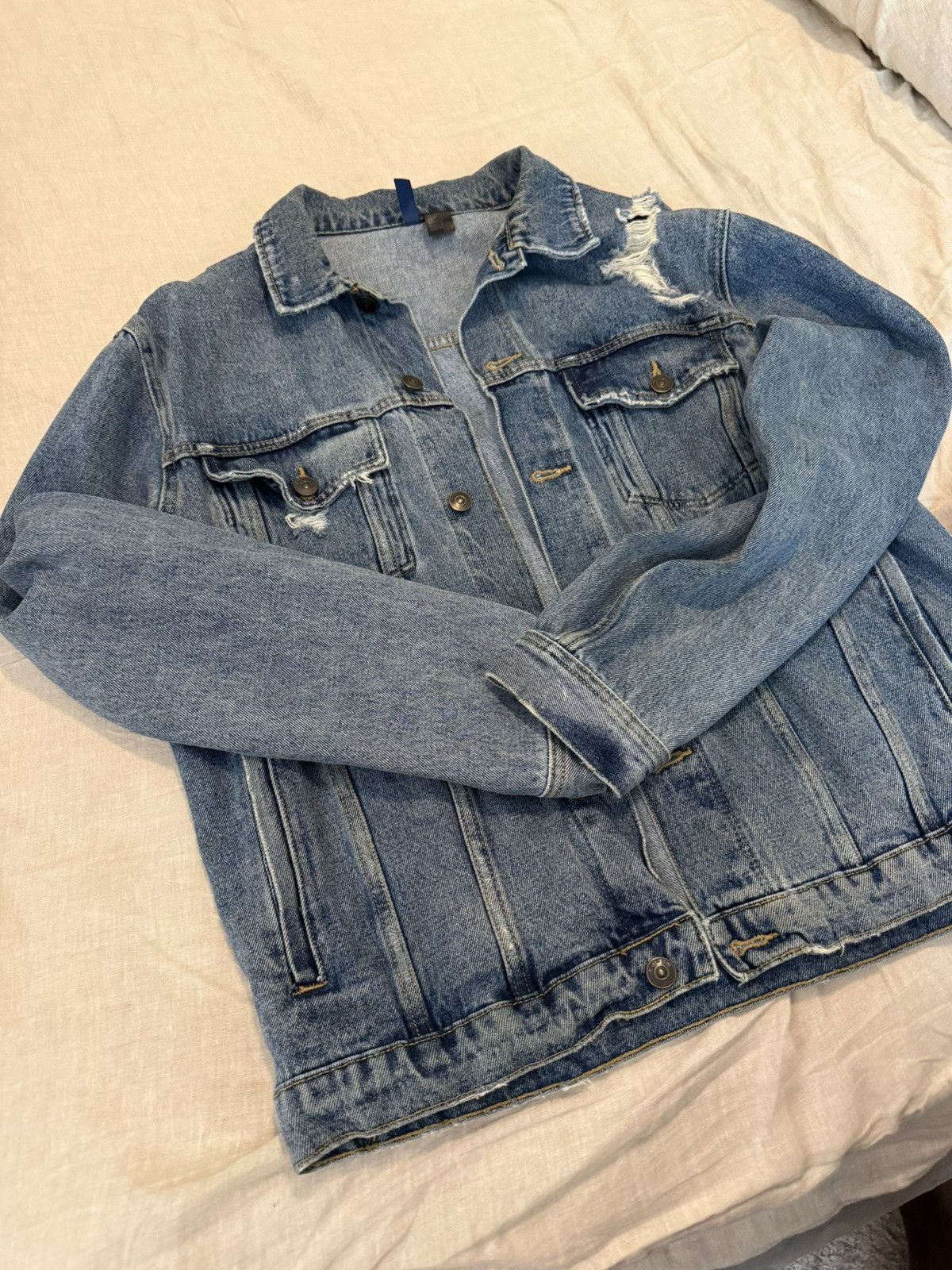 H&M Classic Blue H&M Denim Jacket Size US XL / EU 56 / 4 - 1 Thumbnail
