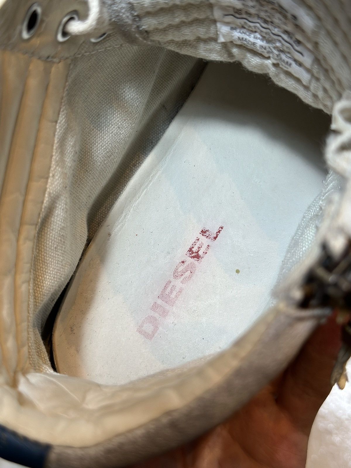 Diesel (SS18) D-STRING PLUS HI TOP Size US 10 / EU 43 - 10 Thumbnail