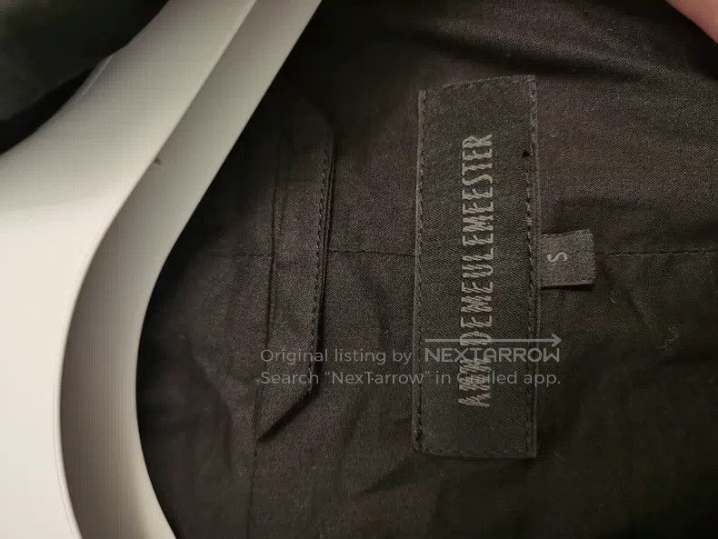 Ann Demeulemeester Ann Demeulemeester Giant Dark Hoodie Size US S / EU 44-46 / 1 - 4 Thumbnail