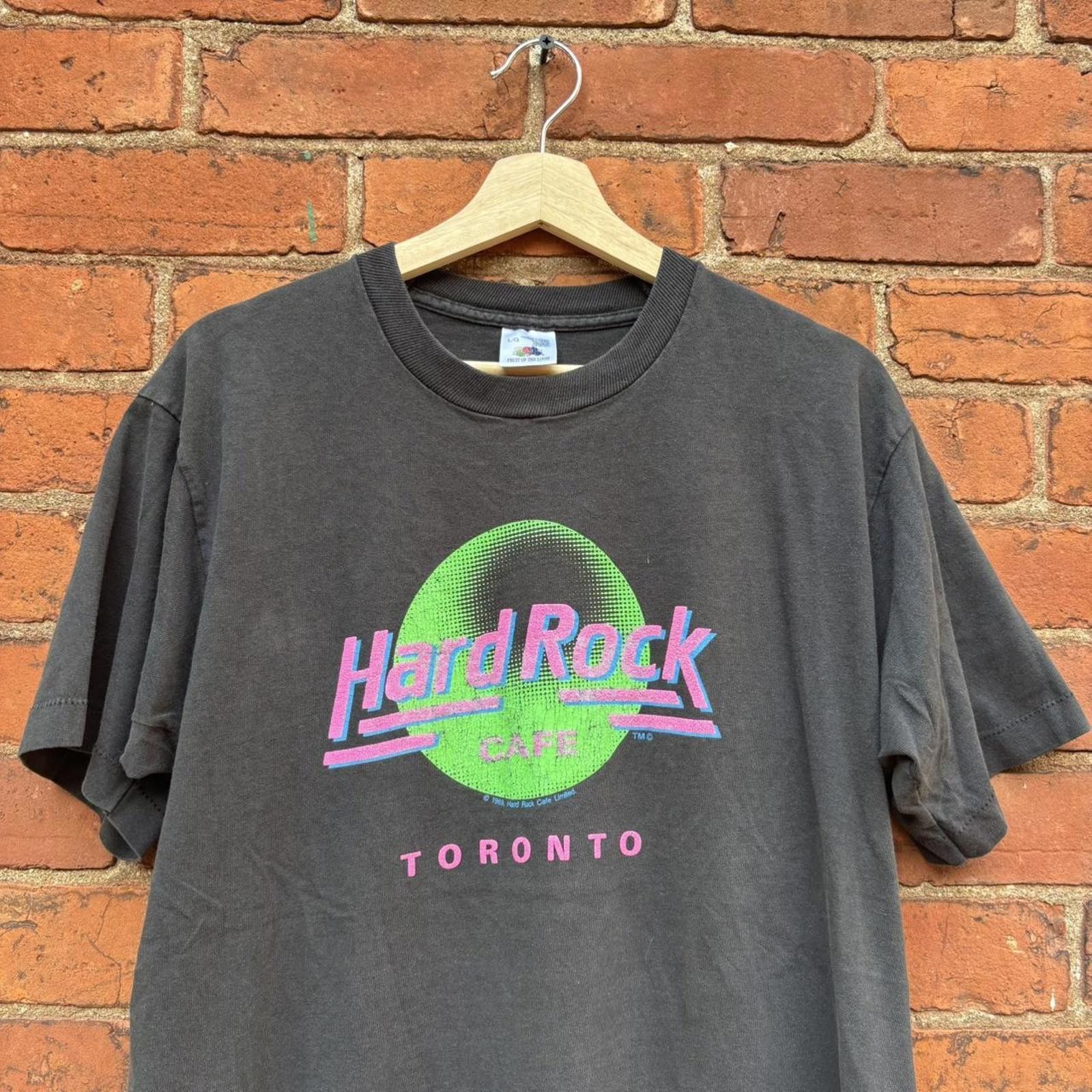 Hard Rock Cafe vintage Hard Rock Cafe toronto t shirt 1989 L Size US L / EU 52-54 / 3 - 2 Thumbnail