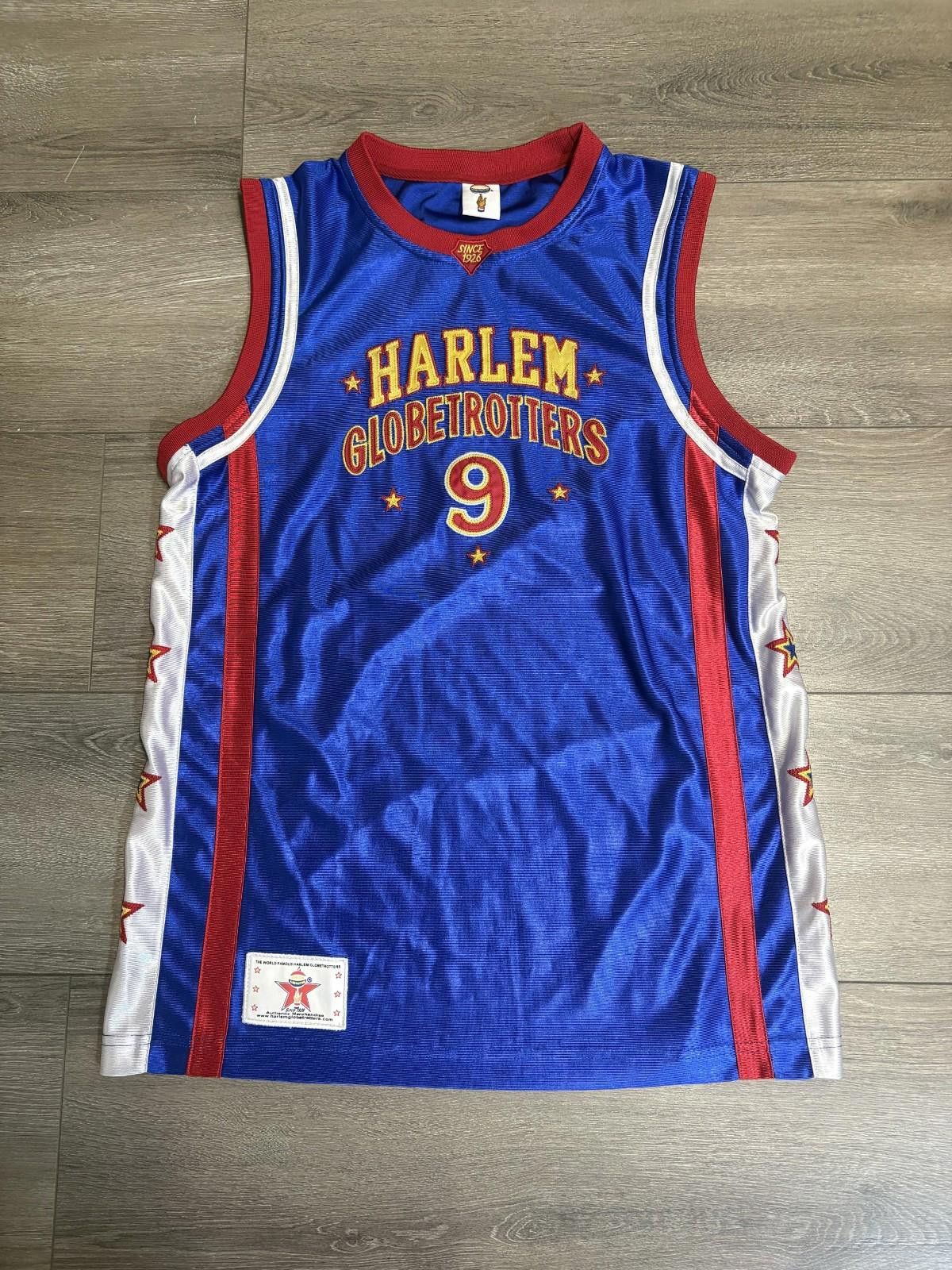 Harlem Globetrotters Harlem Globetrotters Mens #9 Hot Shot Jersey Size S Size ONE SIZE - 1 Thumbnail