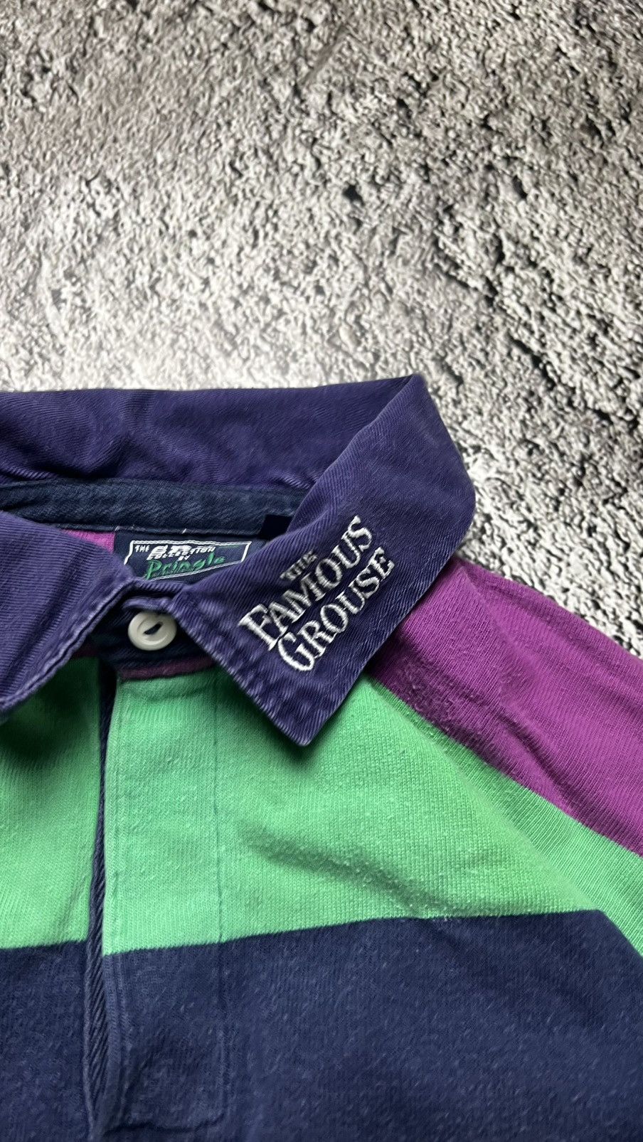 Pringle Of Scotland 1995 RARE‼️Scotland rugby pringle famous grouse jersey Size US M / EU 48-50 / 2 - 5 Thumbnail