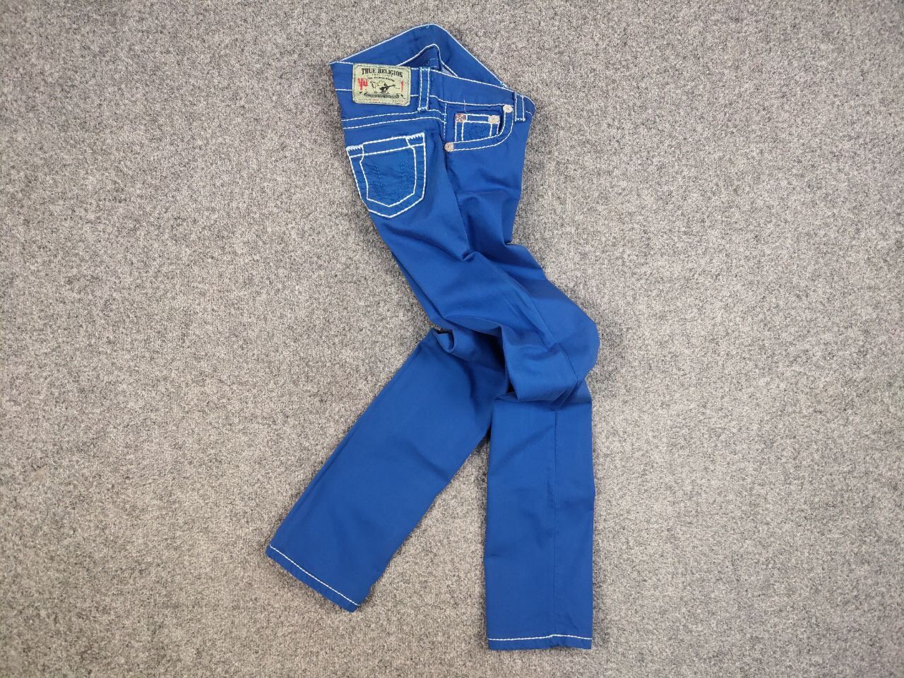 True Religion True Religion Geno Denim Slim Jeans Made in USA Y2K Style Size 28" / US 6 / IT 42 - 9 Thumbnail
