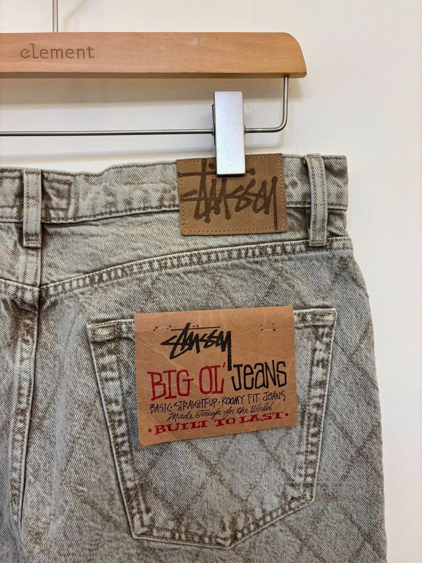 Stussy Stussy Diamond Embroidered Jeans. Size US 32 / EU 48 - 7 Thumbnail