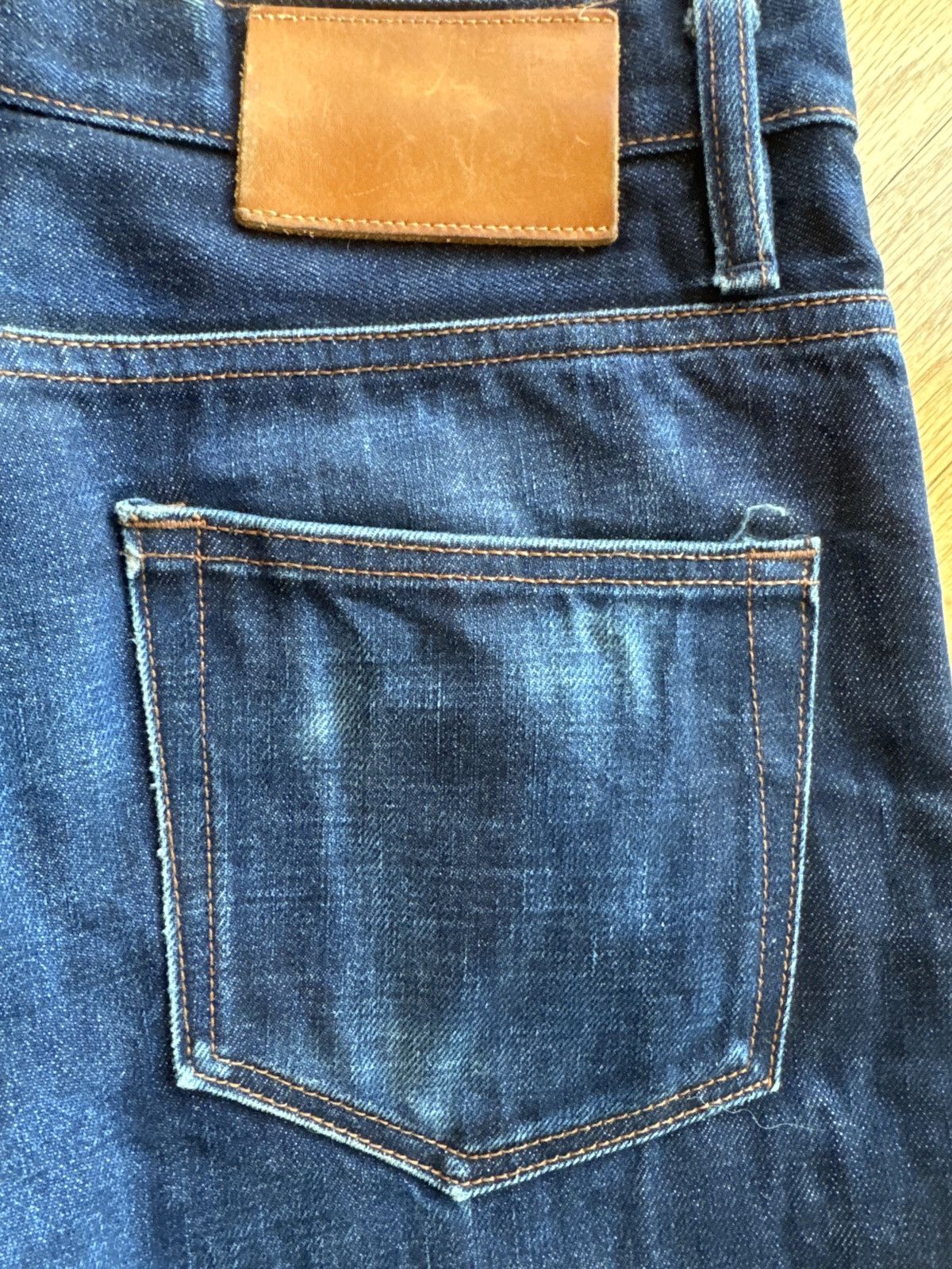 Other A-B Fits Selvedge Denim Dark Wash Size US 30 / EU 46 - 7 Thumbnail