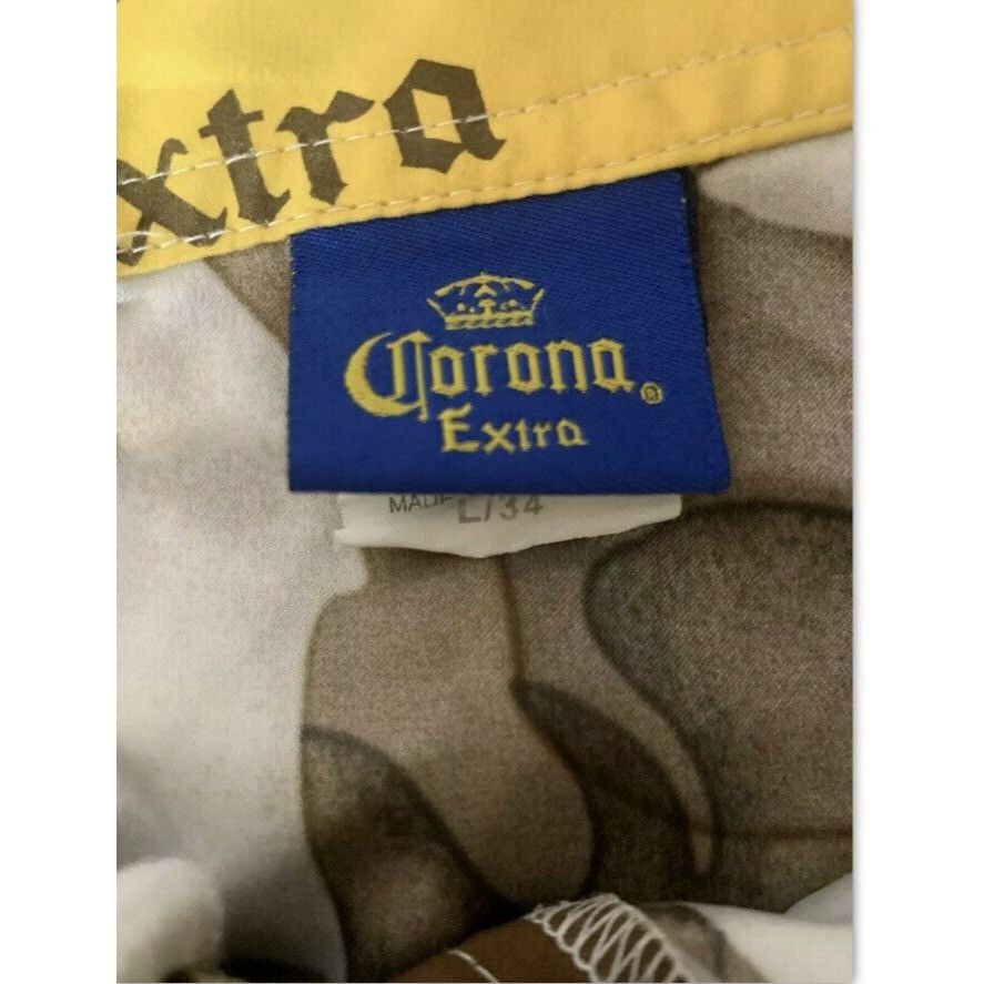 Other Corona Extra Bottle Label Men's Sz 34 Board Shorts pockets M Size US 34 / EU 50 - 6 Thumbnail