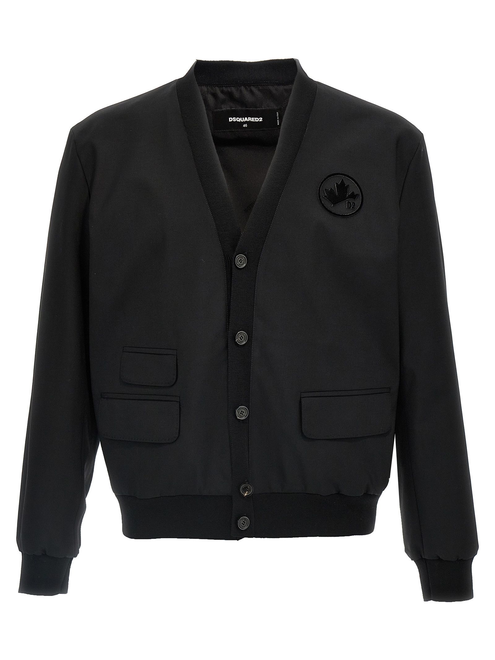 Dsquared2 'Chic Worsted' Cardigan Size US L / EU 52-54 / 3 - 1 Thumbnail