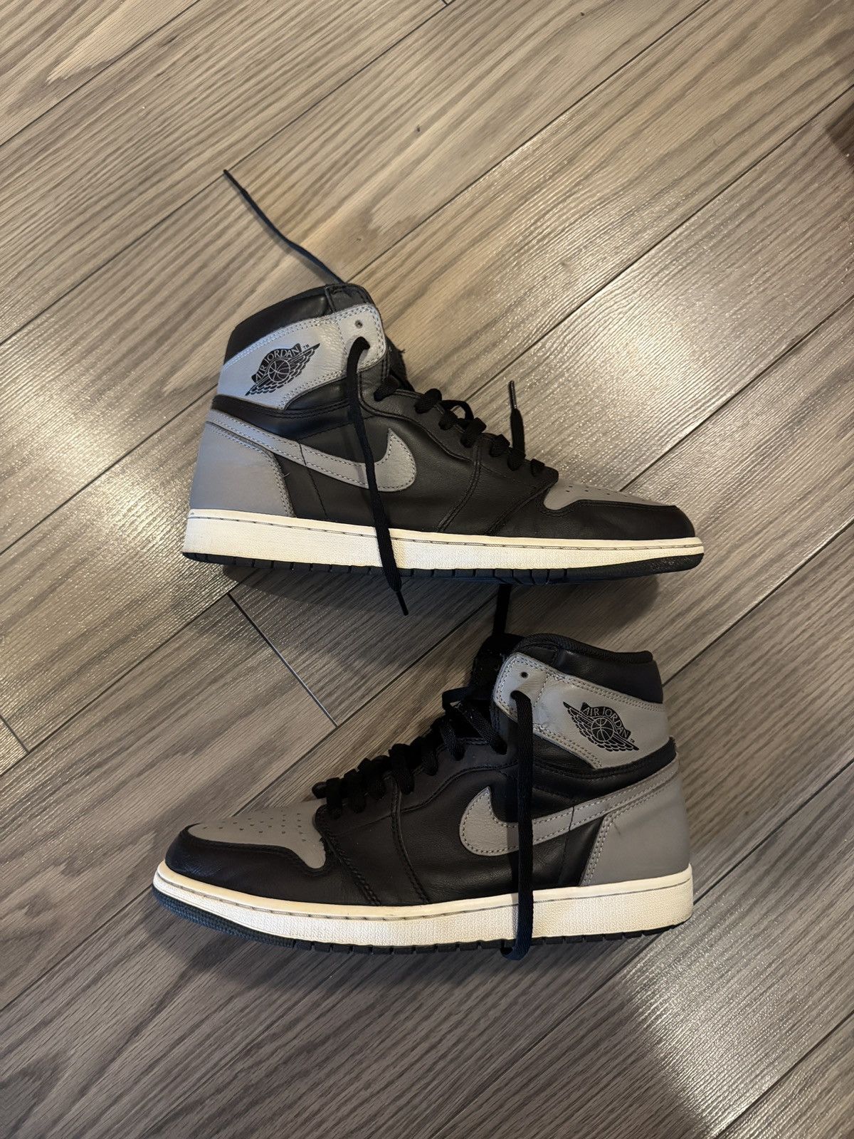Nike Air Jordan 1 Retro High OG ‘2017’ (Shadow) Size US 12 / EU 45 - 4 Thumbnail