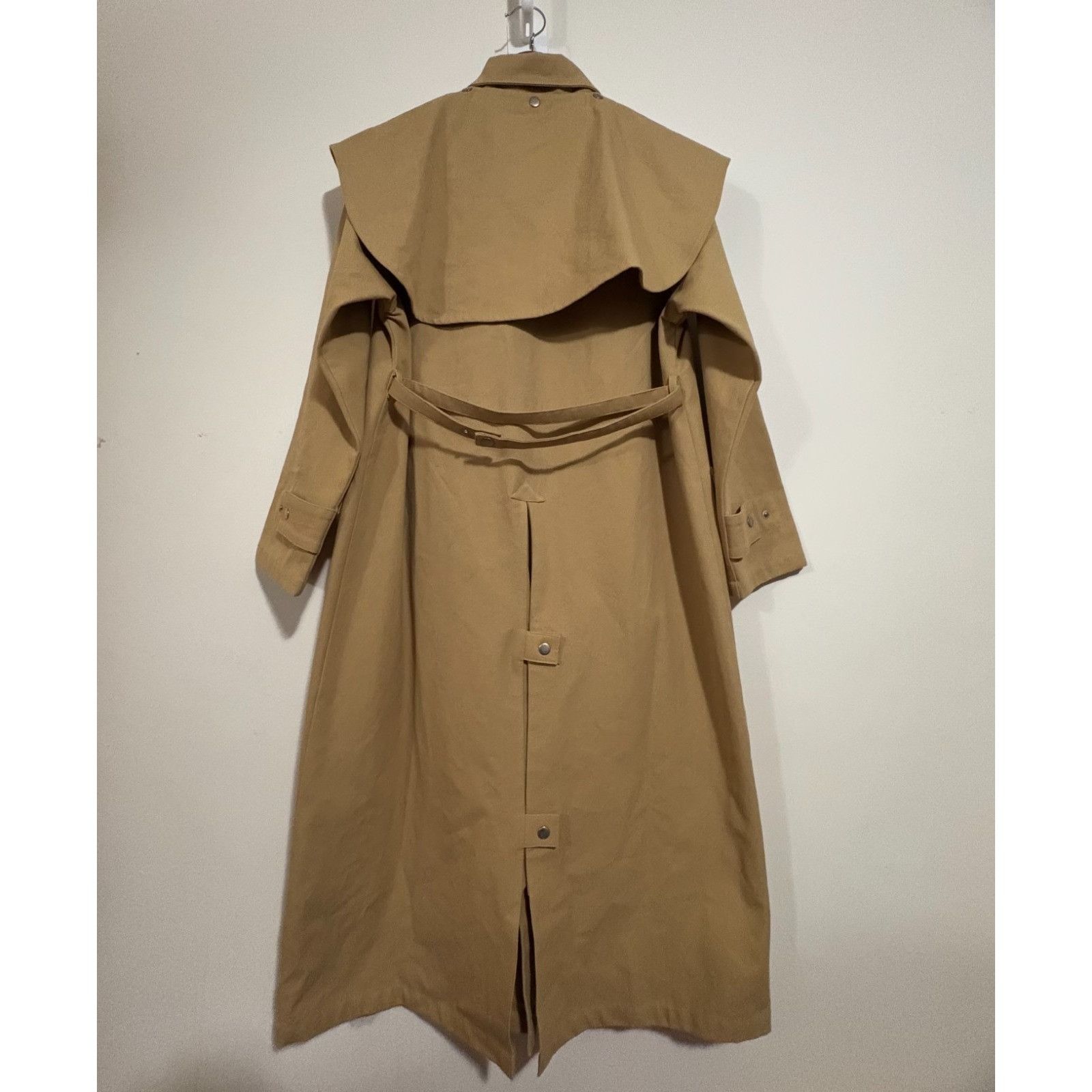 Sea New York Sea New York workwear canvas Cape Trench coat one size color Size ONE SIZE - 7 Thumbnail
