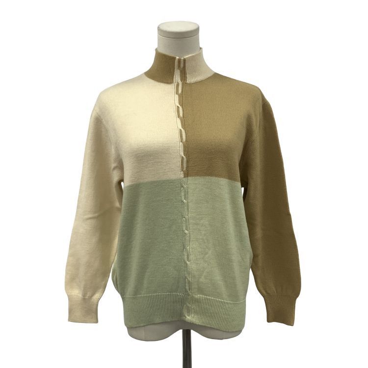 Dior Christian Dior Colorblock Wool Sweater Size M Size M / US 6-8 / IT 42-44 - 1 Thumbnail