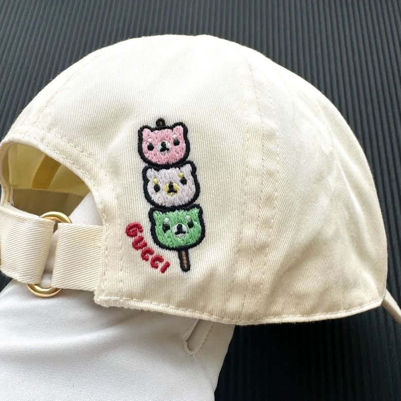 Gucci Gucci SizeL Printed embroidered hat Size ONE SIZE - 5 Thumbnail