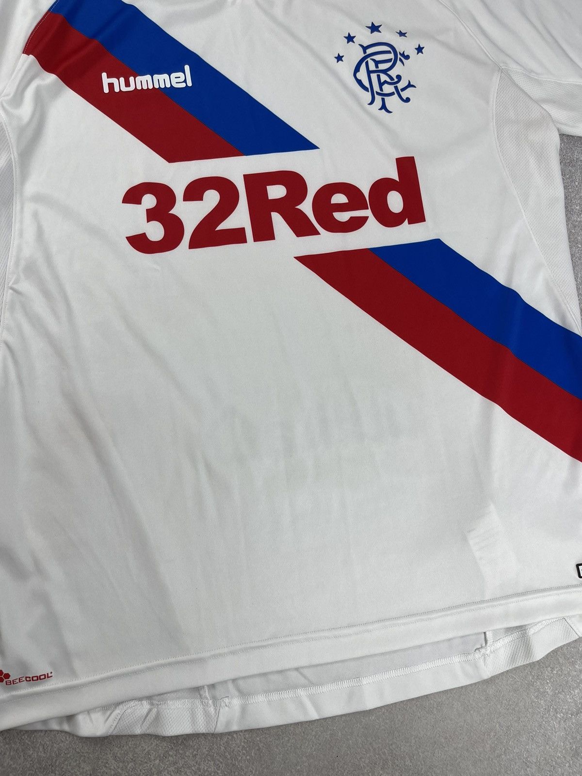 Vintage Glasgow Rangers Away 18/19 Home Football Shirt Soccer Jersey Size US L / EU 52-54 / 3 - 2 Thumbnail