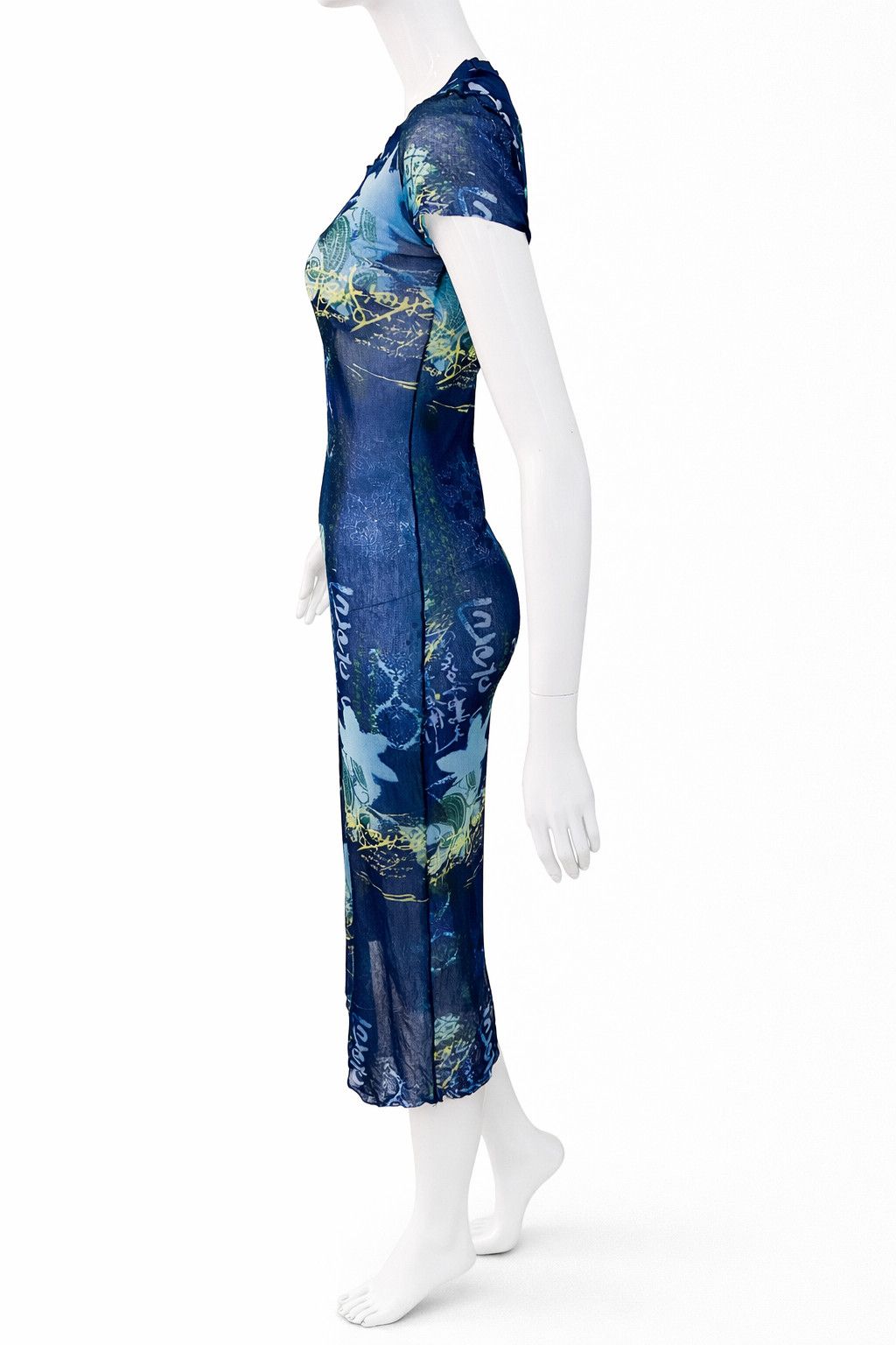 Kenzo Kenzo Sheer Mesh Transparent Medium Large Dress Size M / US 6-8 / IT 42-44 - 6 Thumbnail