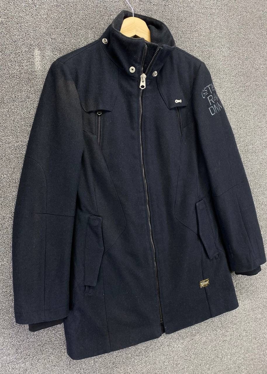 G-Star Vintage G Star Raw Denim Punk Style Wool Jacket Size S / US 4 / IT 40 - 2 Thumbnail