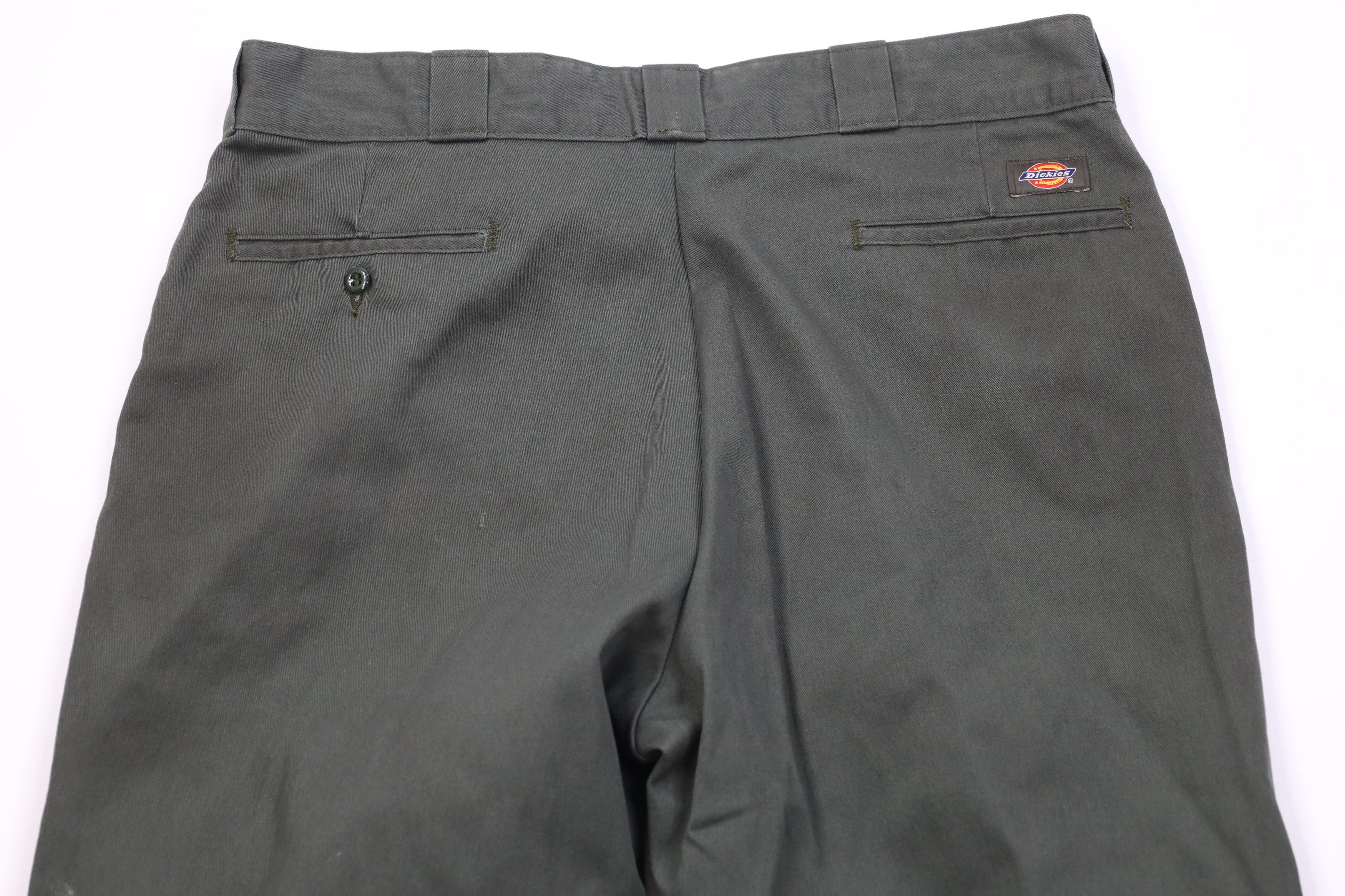 Dickies Vintage Y2K Dickies Wide Leg Dungaree Pants Workwear Green Size US 38 / EU 54 - 11 Thumbnail