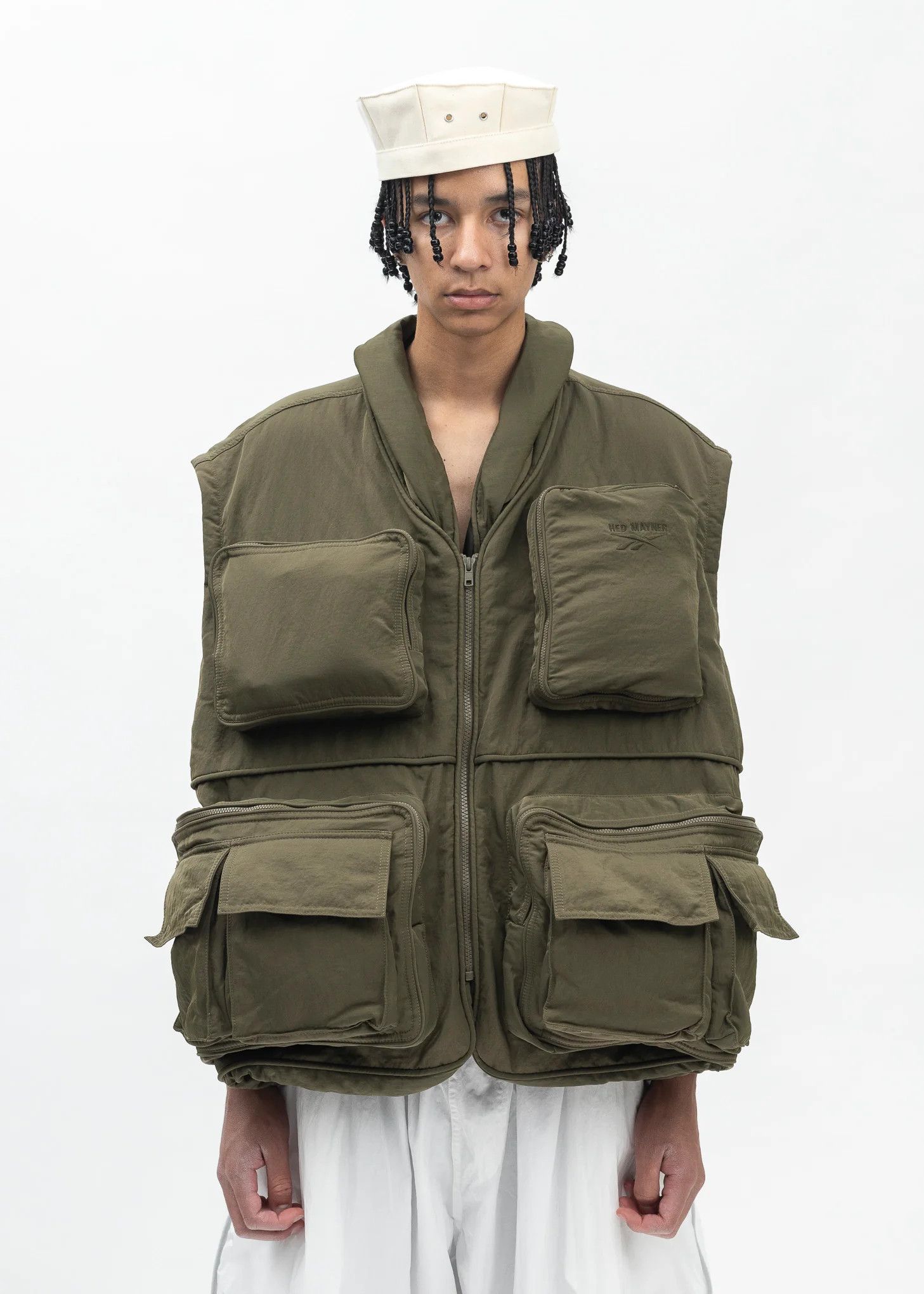 Hed Mayner Hed Mayner x Reebok Oversized Pocketed Vest Size US S / EU 44-46 / 1 - 13 Thumbnail