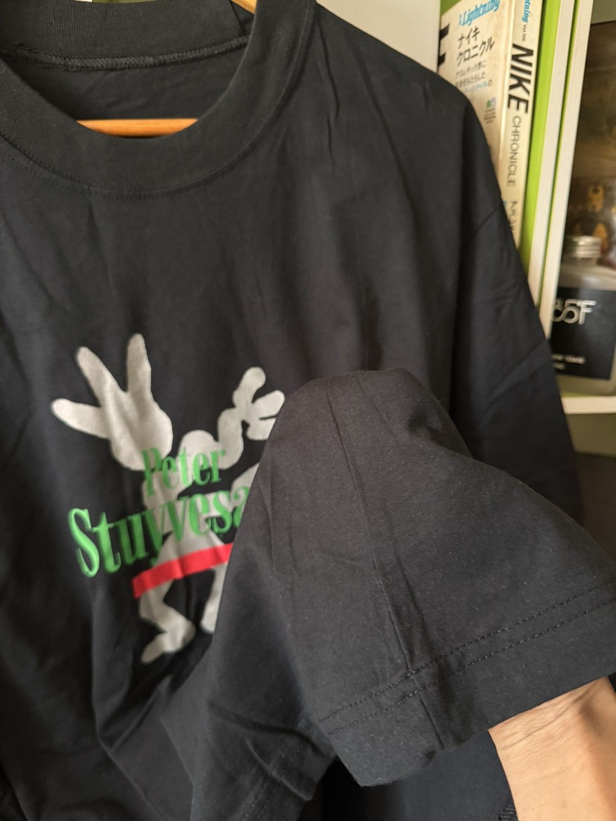 Vintage Vintage 90s PROMO TEE PETER STUVESANT Size US L / EU 52-54 / 3 - 6 Thumbnail