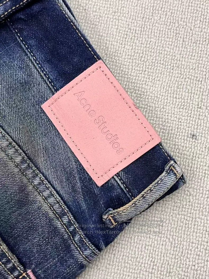 Acne Studios Acne Studios 2022F Retro Washed Colorful High-Waisted Jean Size 25" / US 0 / IT 36 - 3 Thumbnail